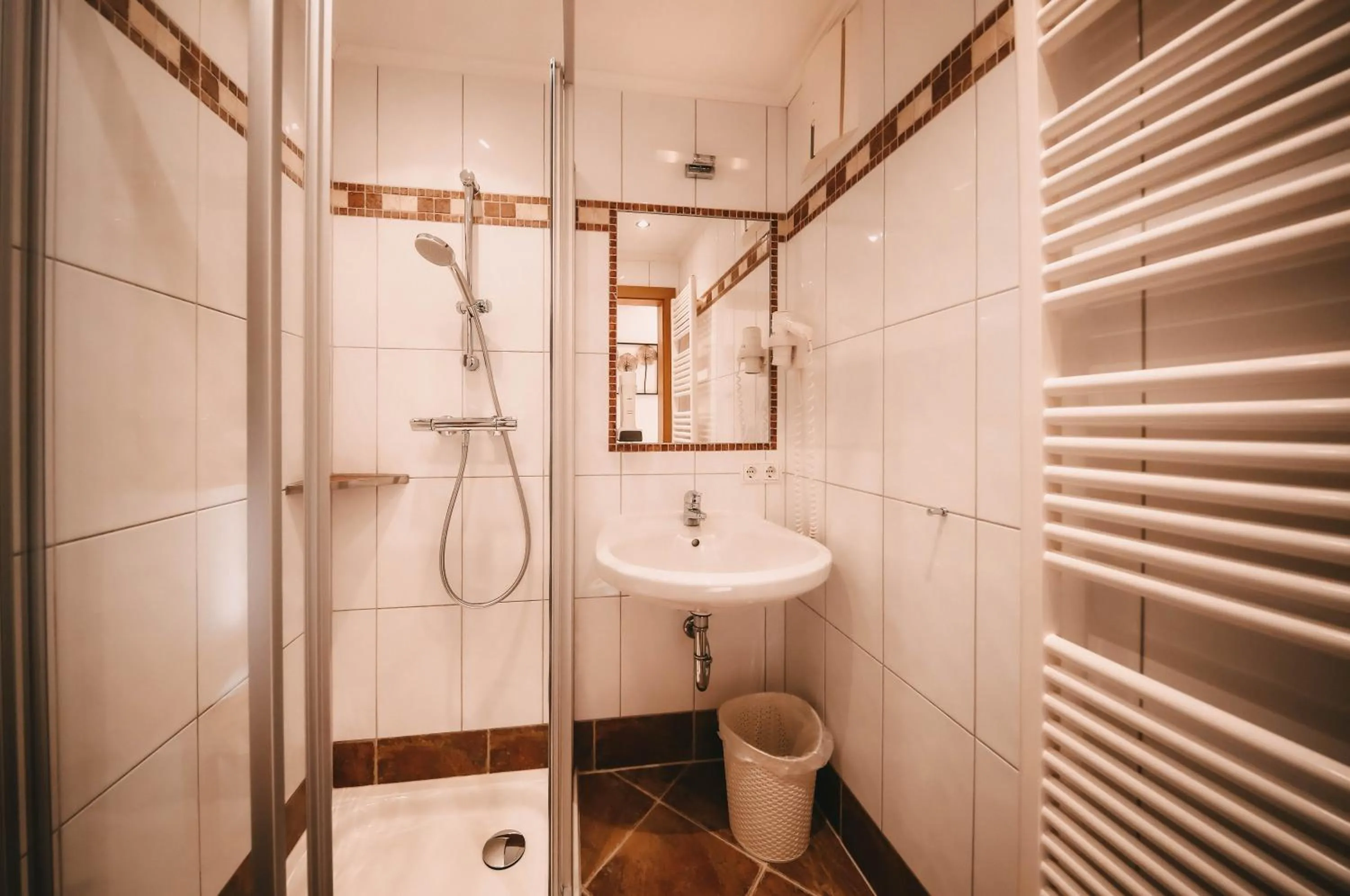 Bathroom in Posers Bergwelt B&B