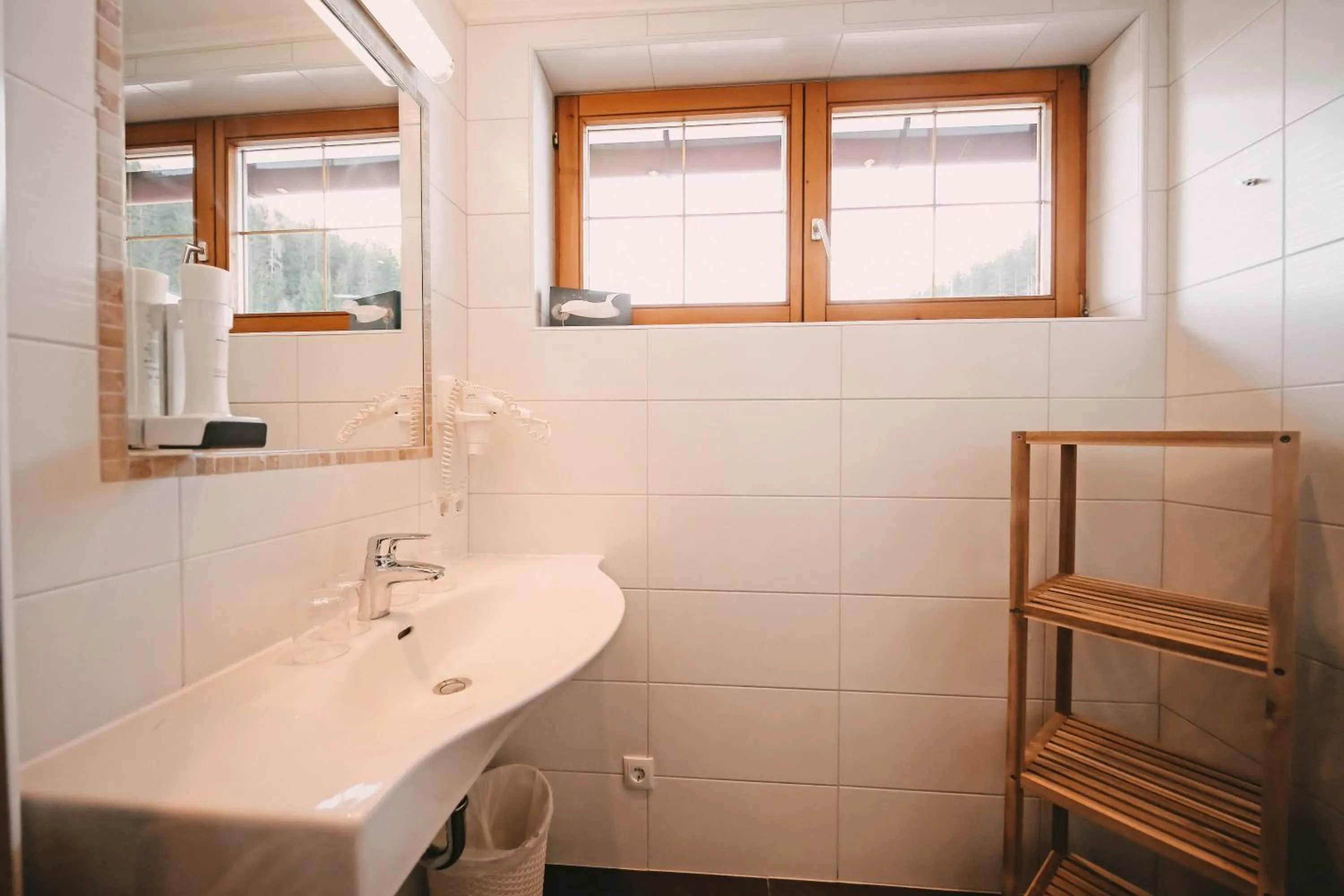 Bathroom in Posers Bergwelt B&B