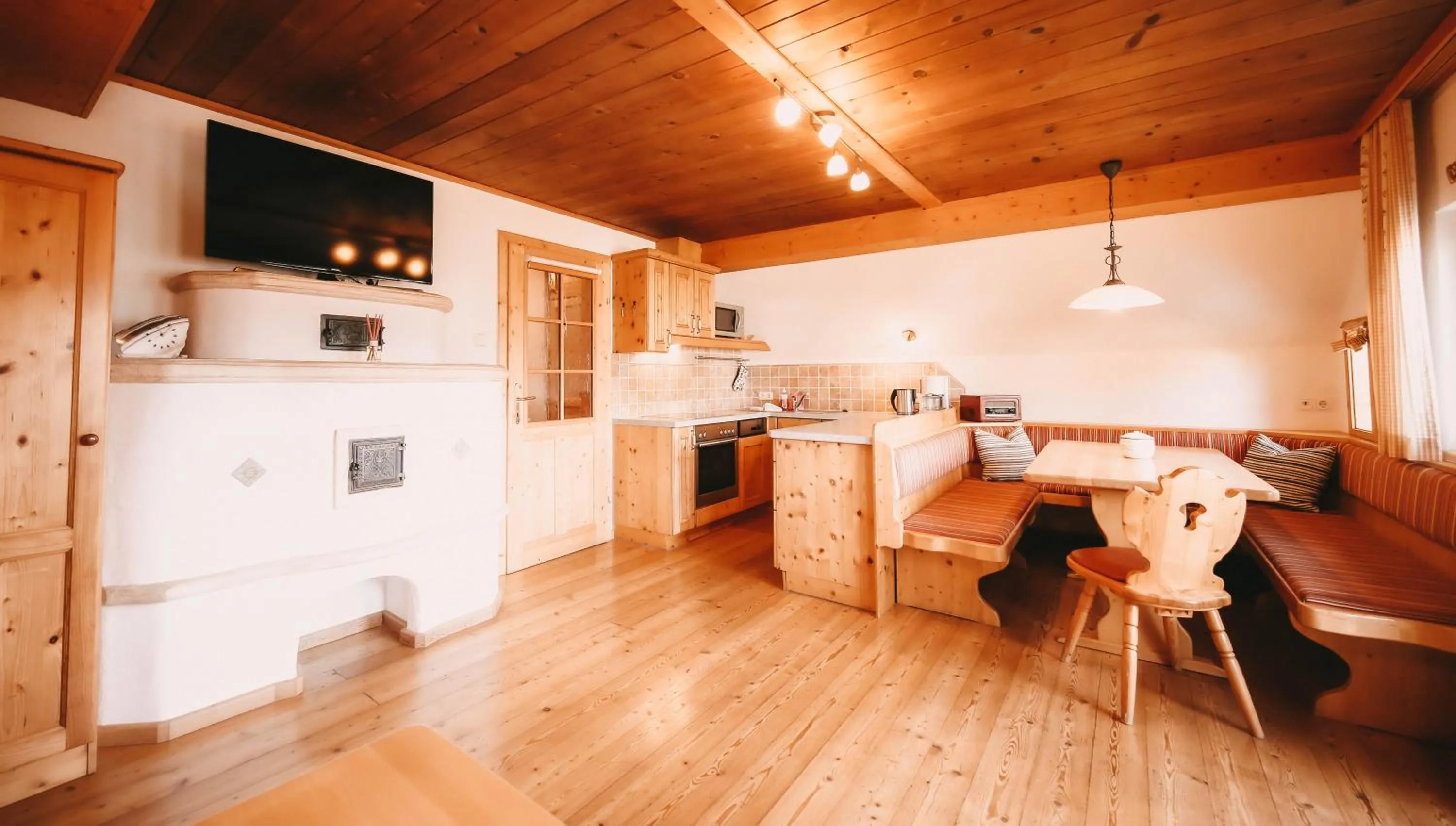 Living room in Posers Bergwelt B&B