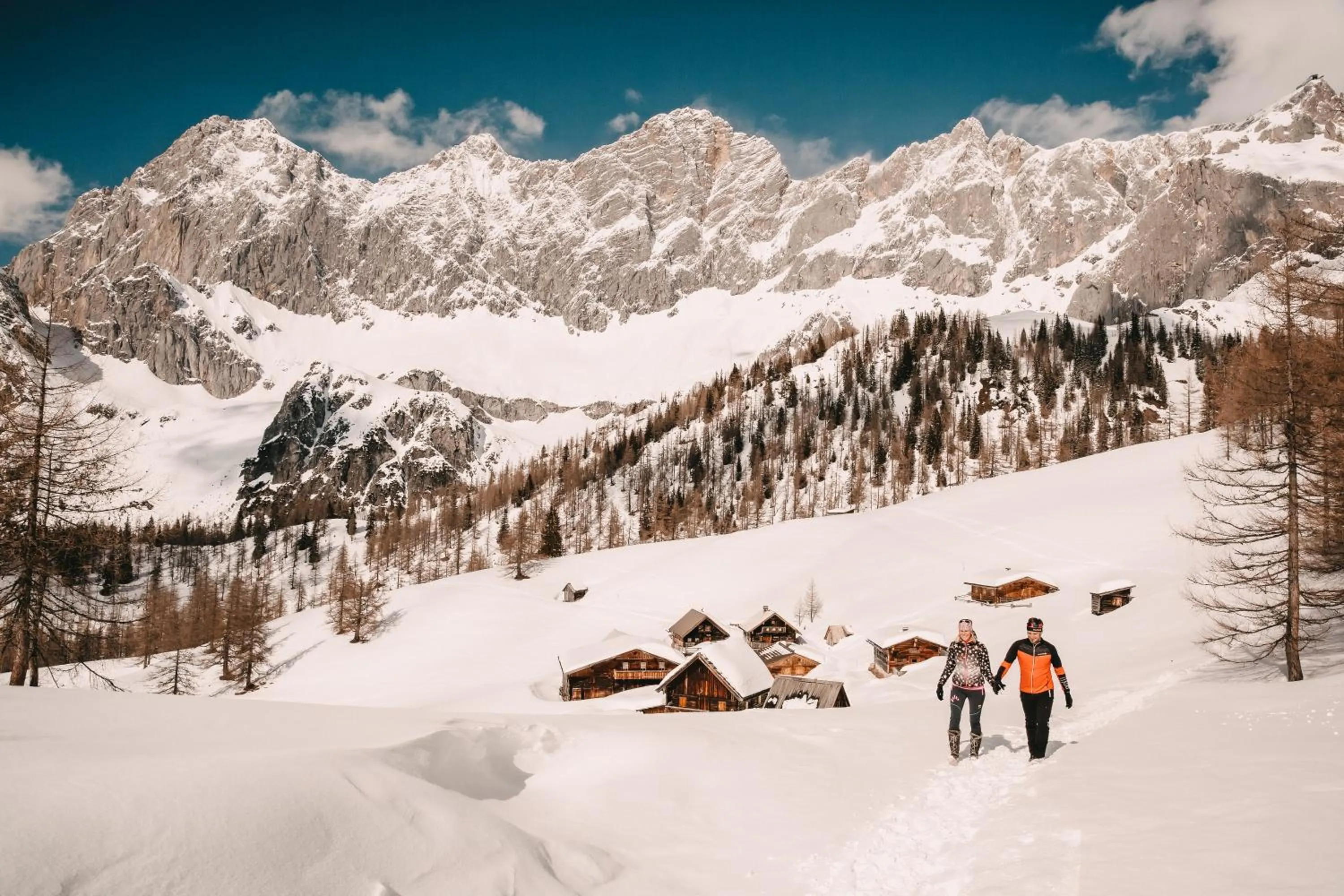 Winter in Posers Bergwelt B&B