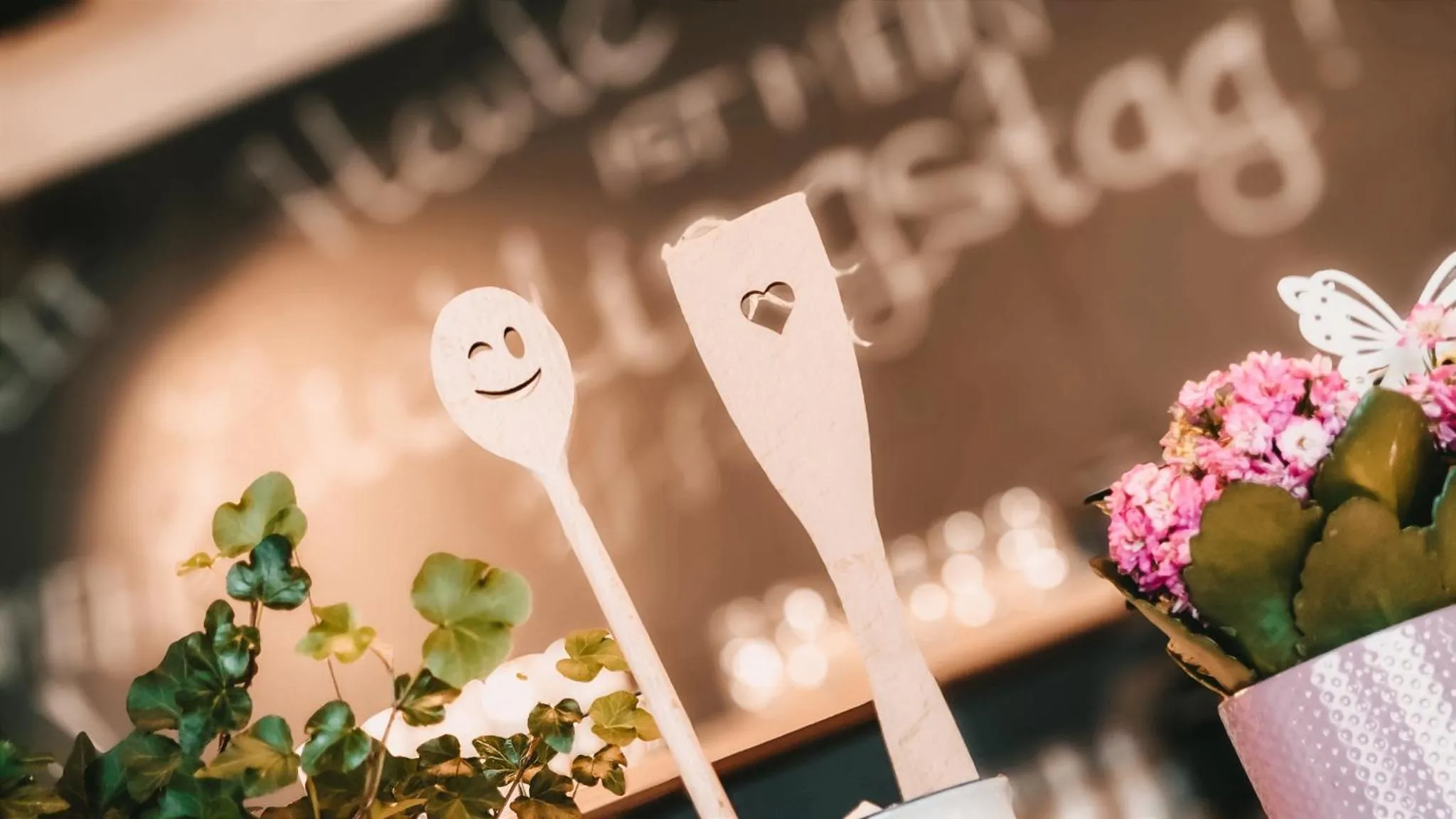 Decorative detail in Posers Bergwelt B&B