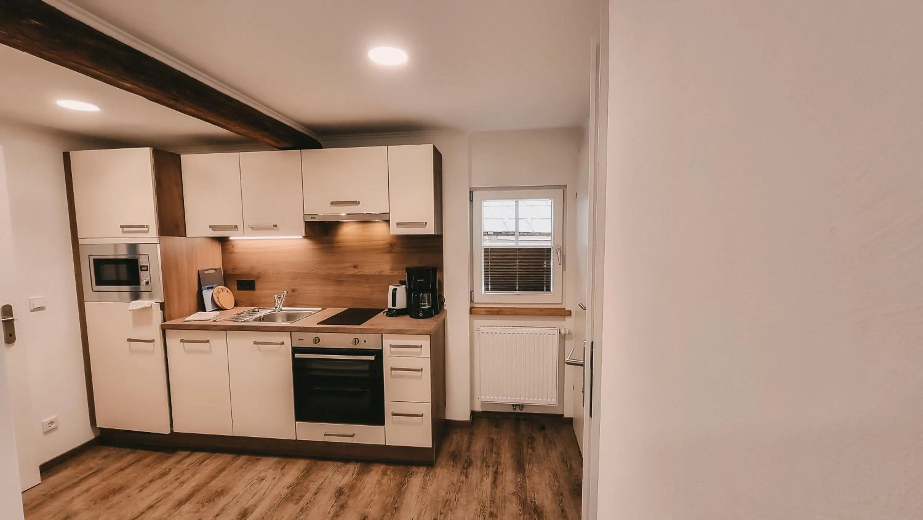 kitchen in Posers Bergwelt B&B