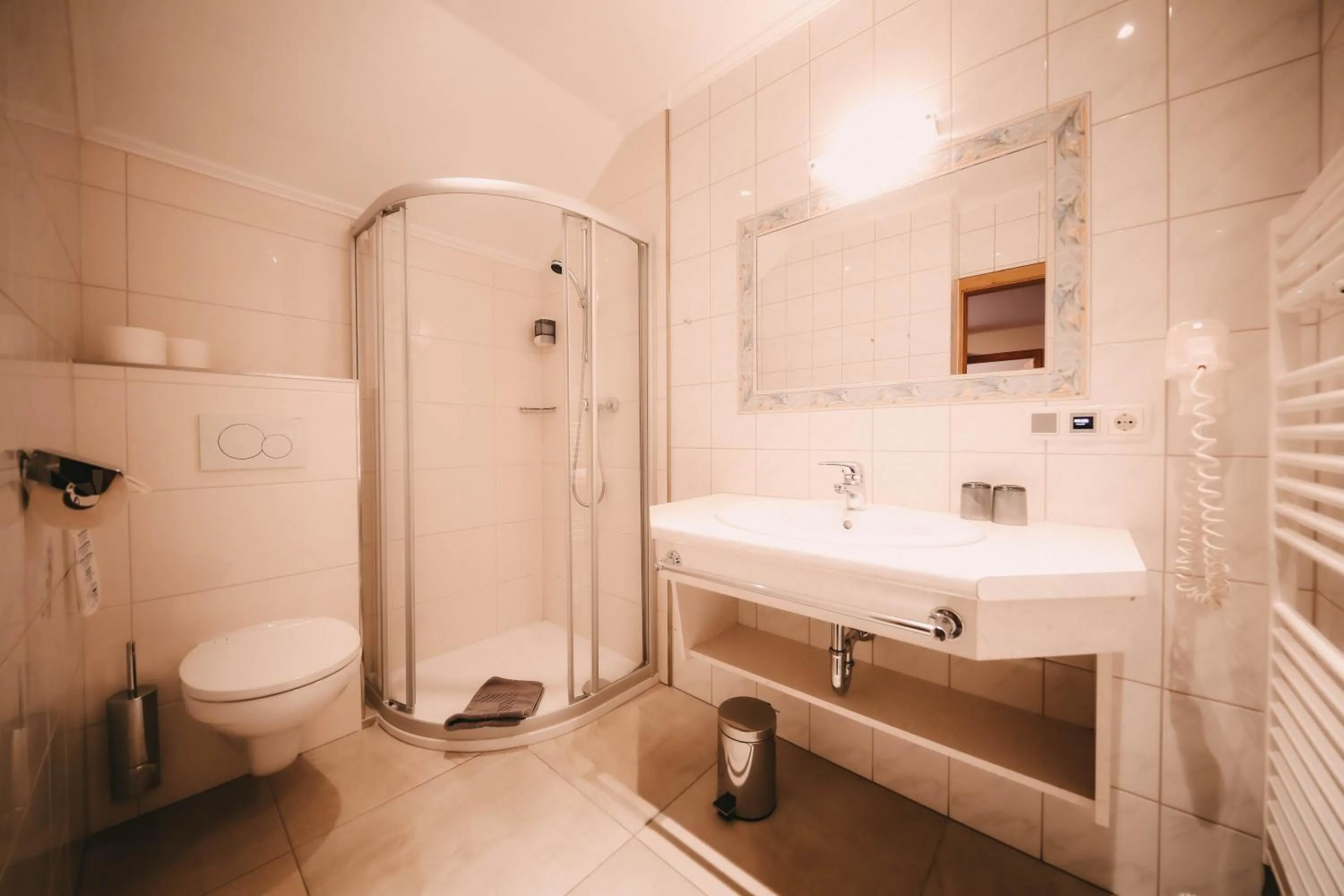 Bathroom in Posers Bergwelt B&B