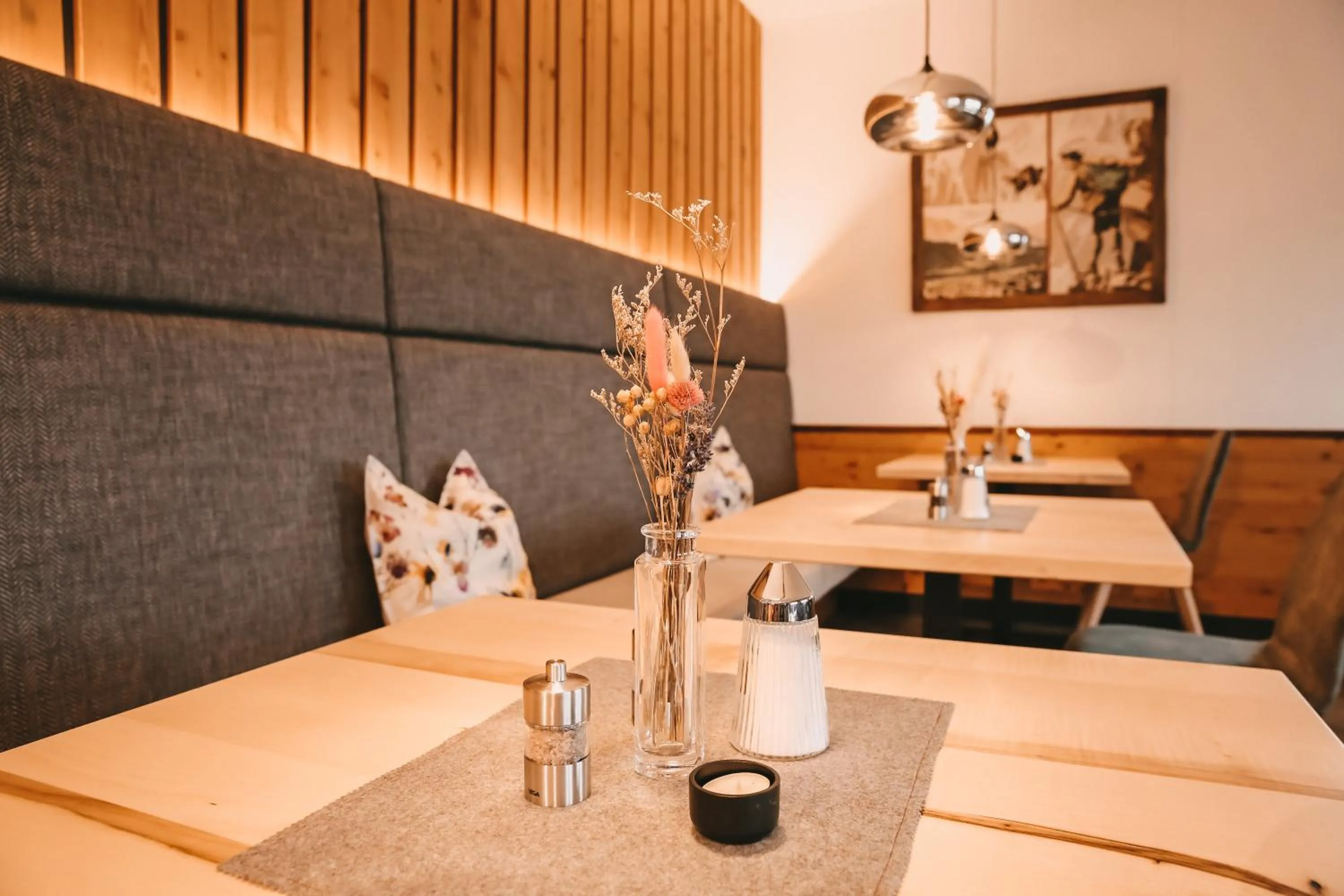 Seating area in Posers Bergwelt B&B