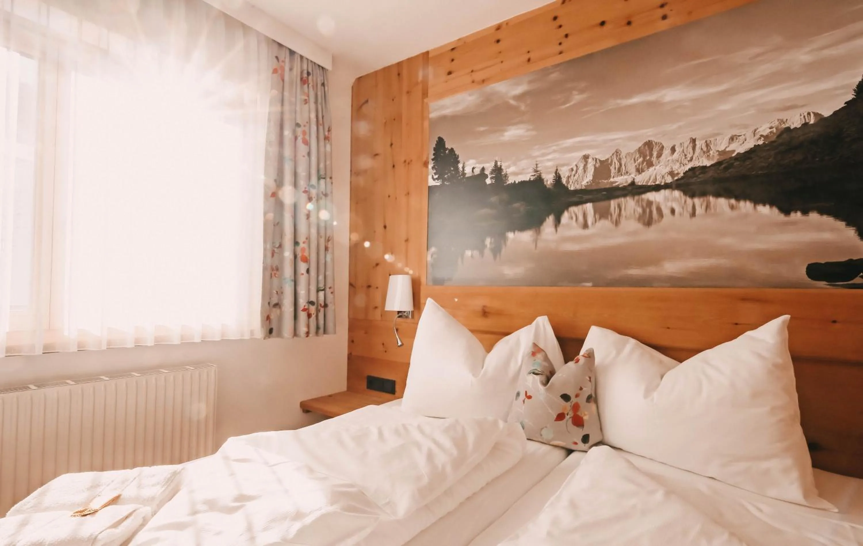 Bed in Posers Bergwelt B&B