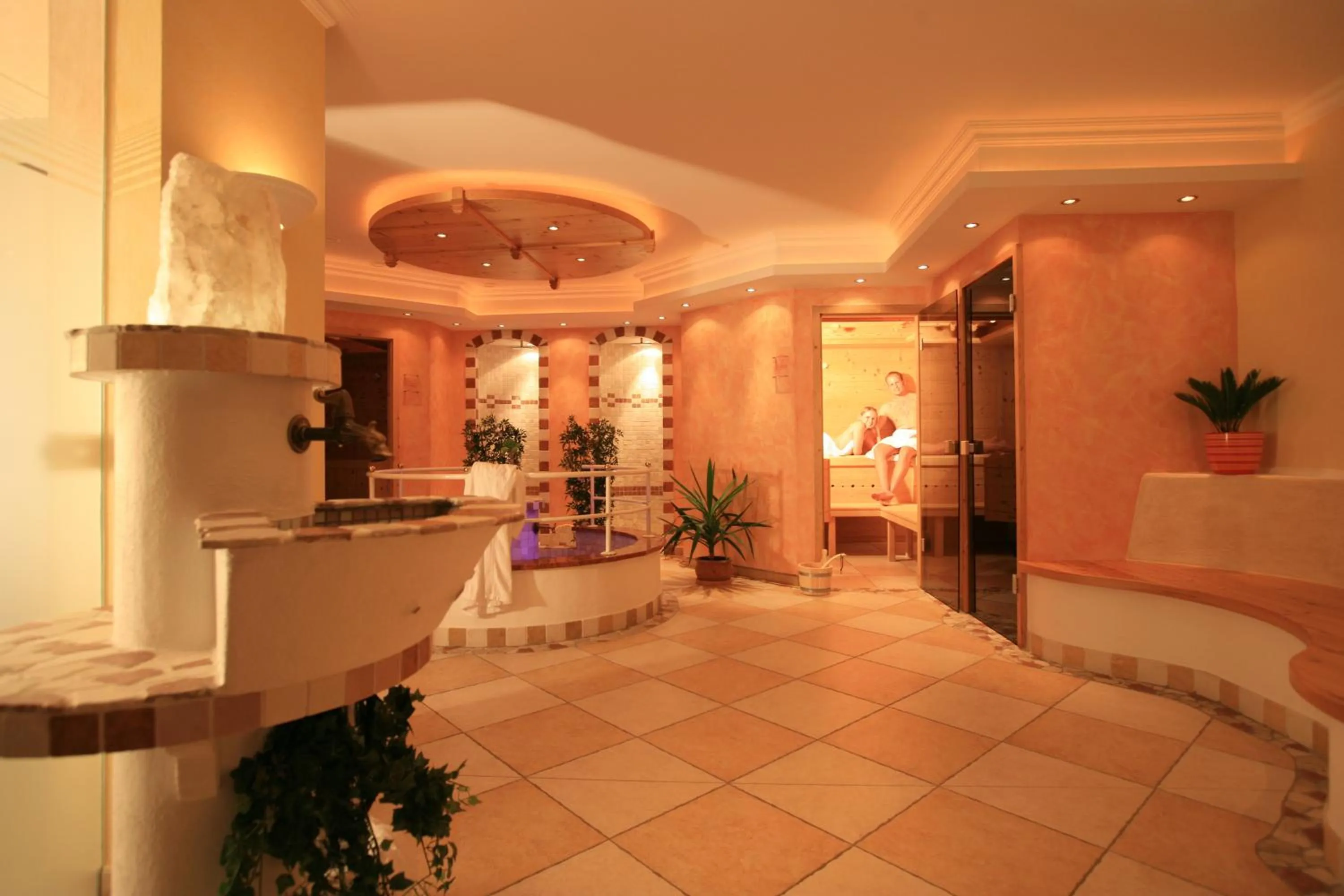 Sauna in Posers Bergwelt B&B