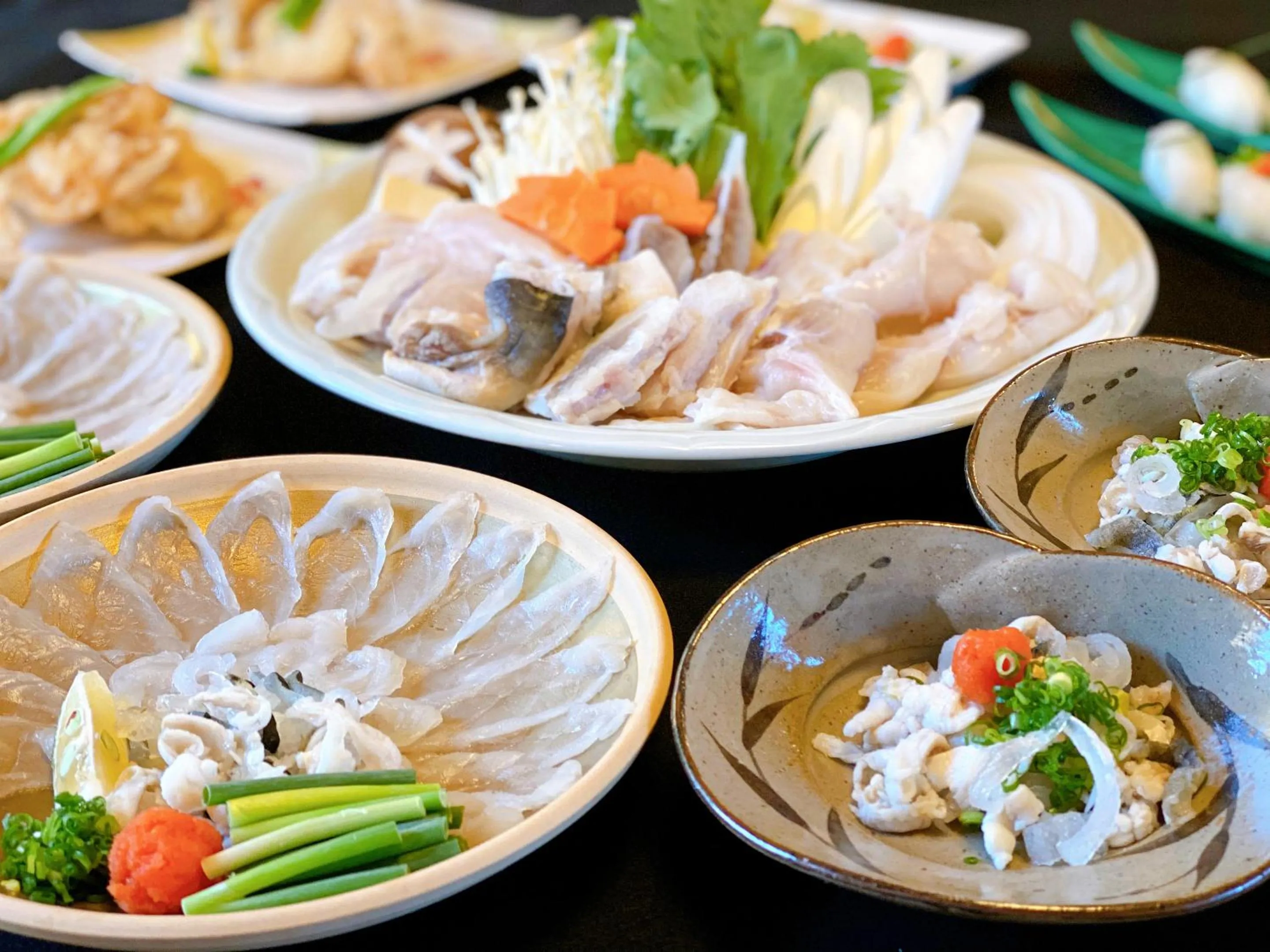 Food in Kappo Ryokan Yumesaki