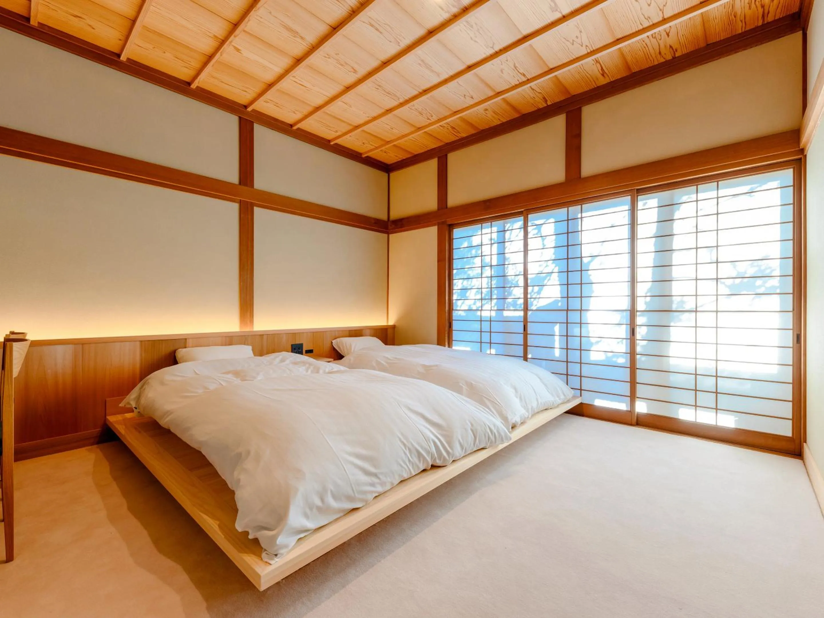 Photo of the whole room, Bed in Kappo Ryokan Yumesaki