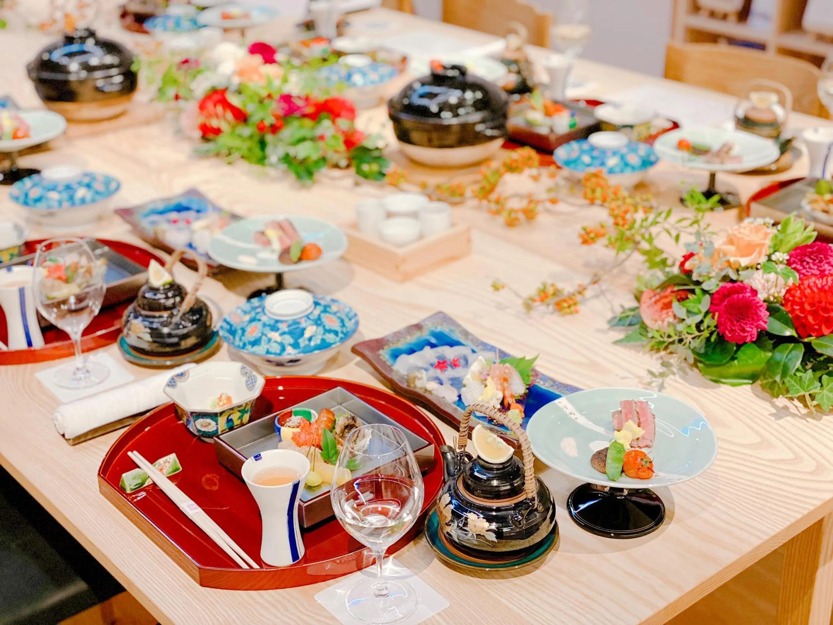 Food in Kappo Ryokan Yumesaki