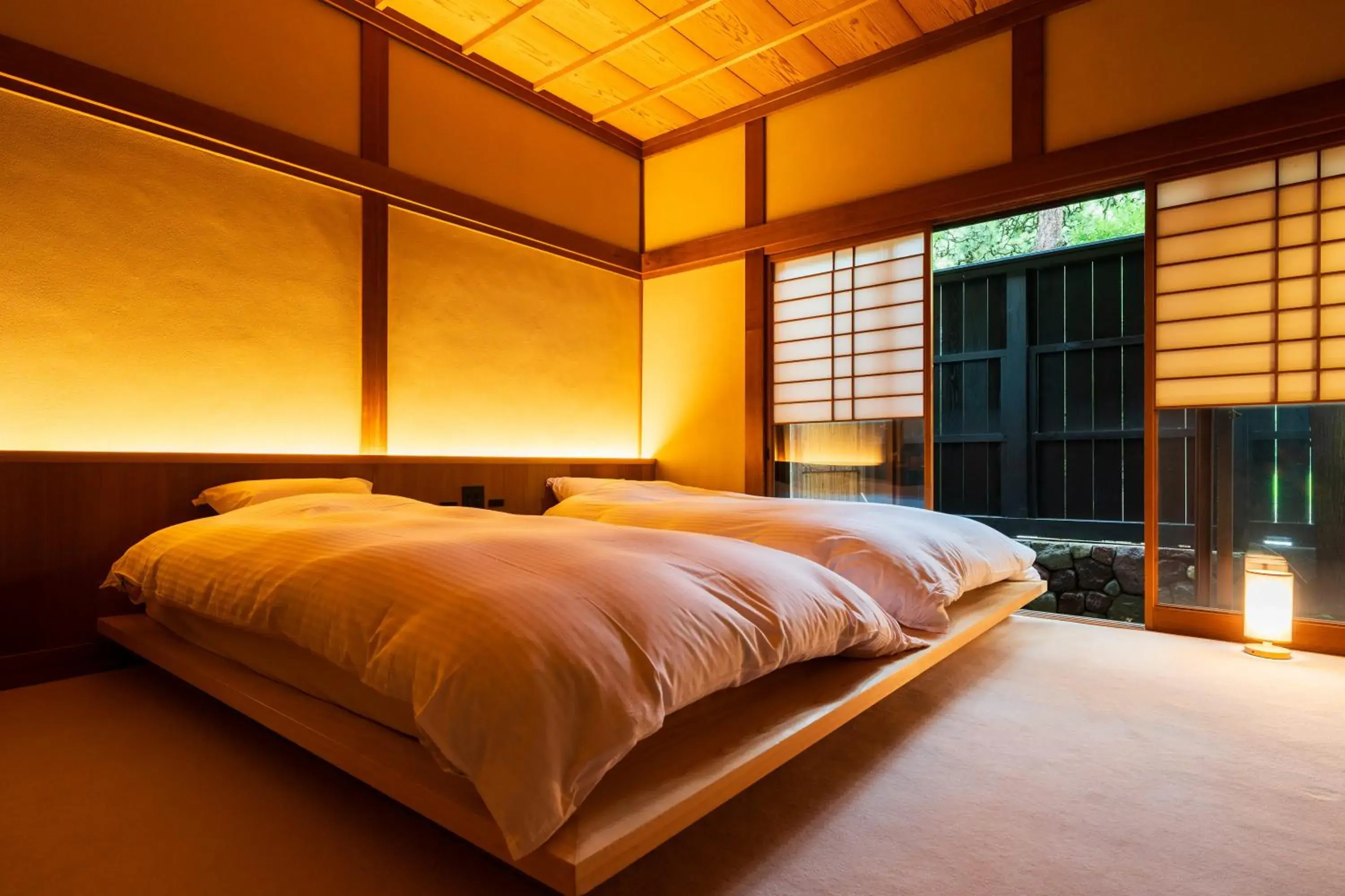 Deluxe Twin Room with Shared Bathroom, 55.65㎡ - KAEDE in Kappo Ryokan Yumesaki Deluxe Twin Room with Shared Bathroom, 55.65㎡ - KAEDE in Kappo Ryokan Yumesaki