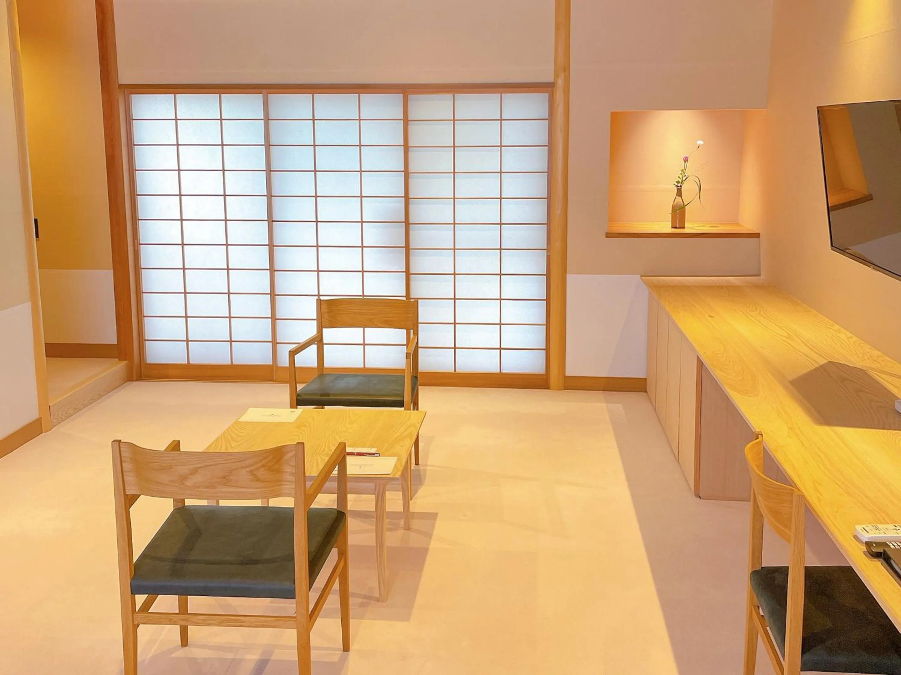 Photo of the whole room in Kappo Ryokan Yumesaki