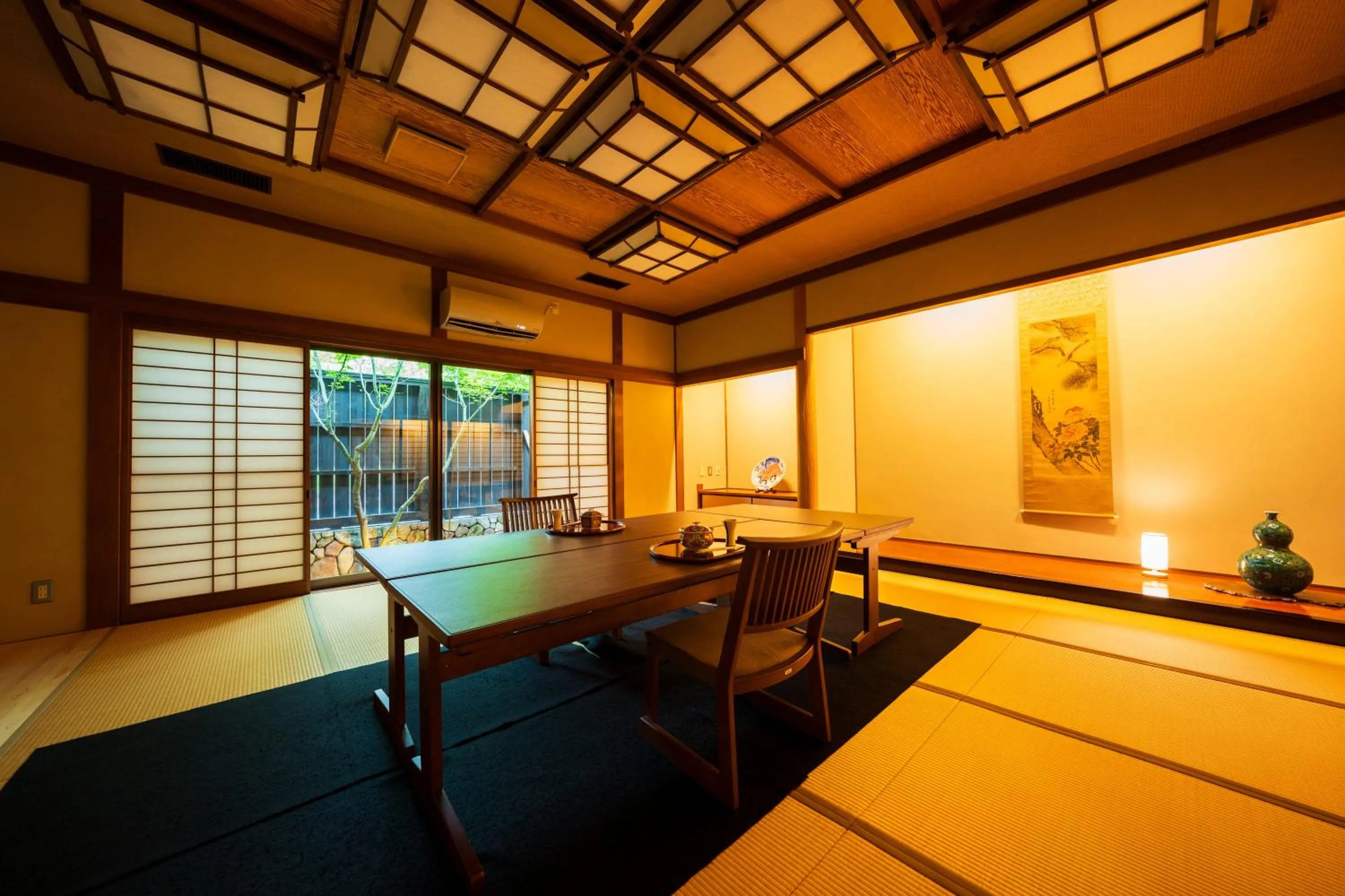 Dining area in Kappo Ryokan Yumesaki