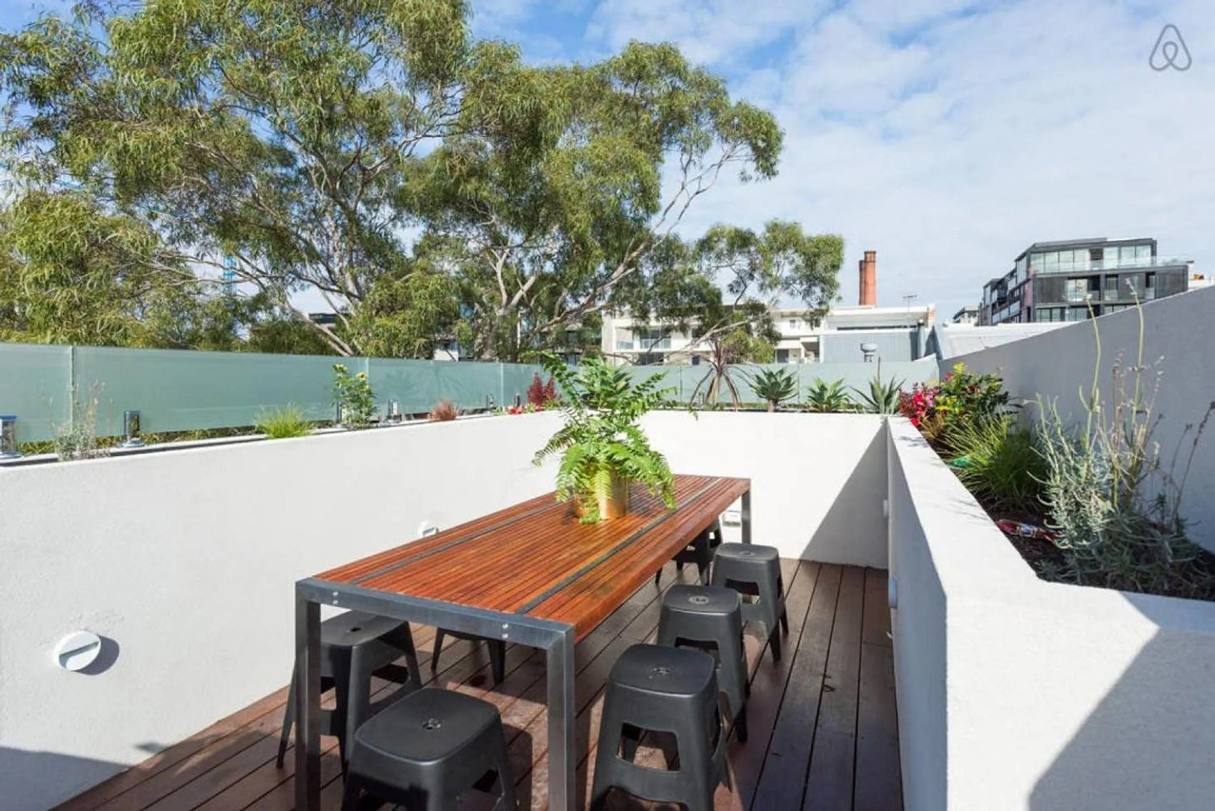 Patio in Lola Three Levels of Style with Rooftop Terrace