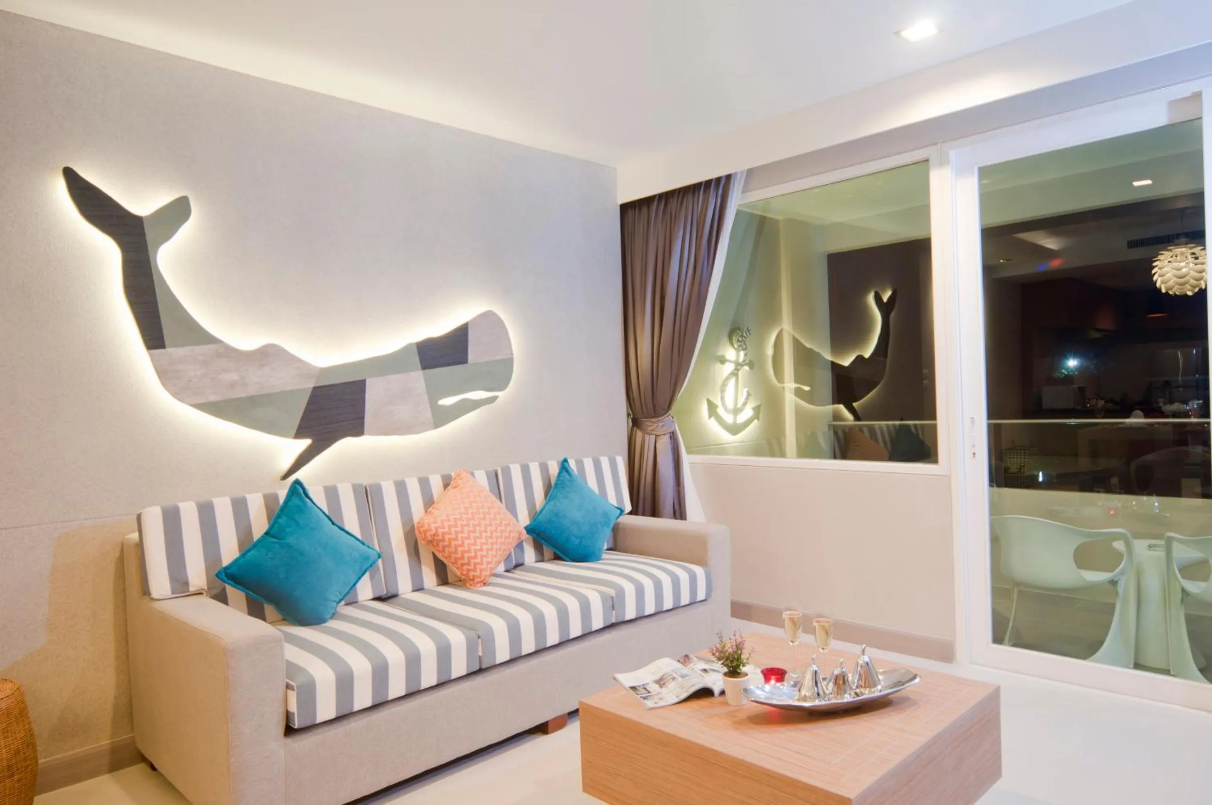 Living room in Ratana Platinum Resort Kamala