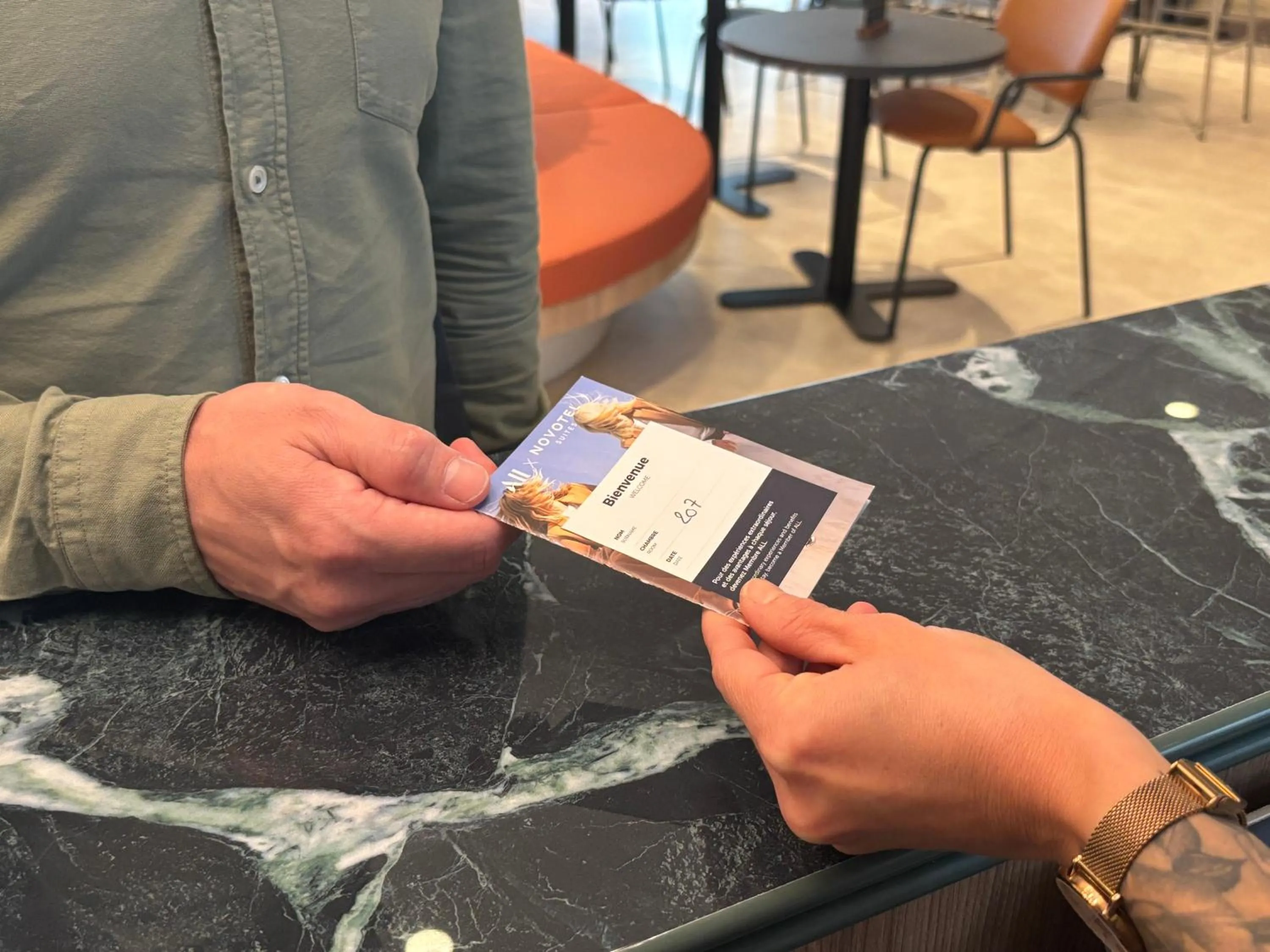 Lobby or reception in Novotel Suites Rouen Normandie