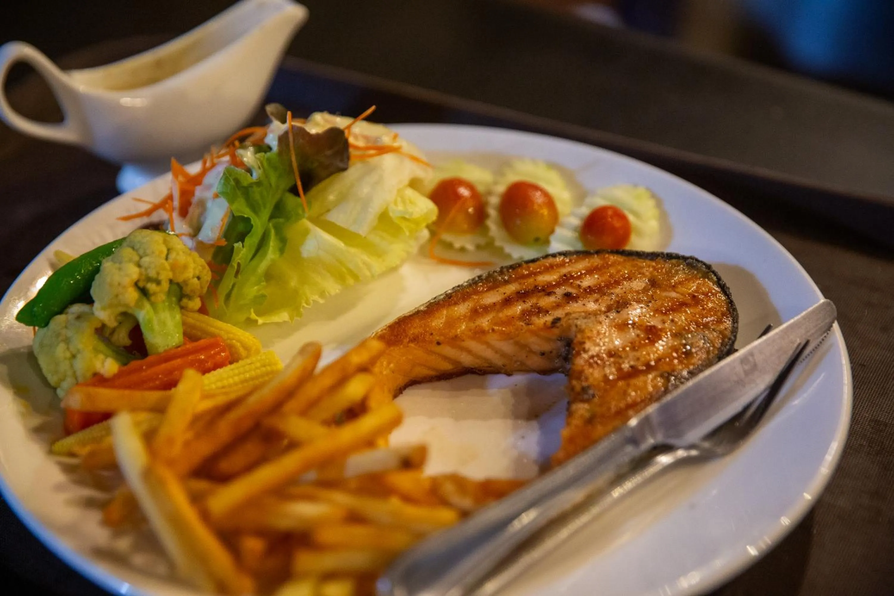 Food in Rock and Tree House Resort