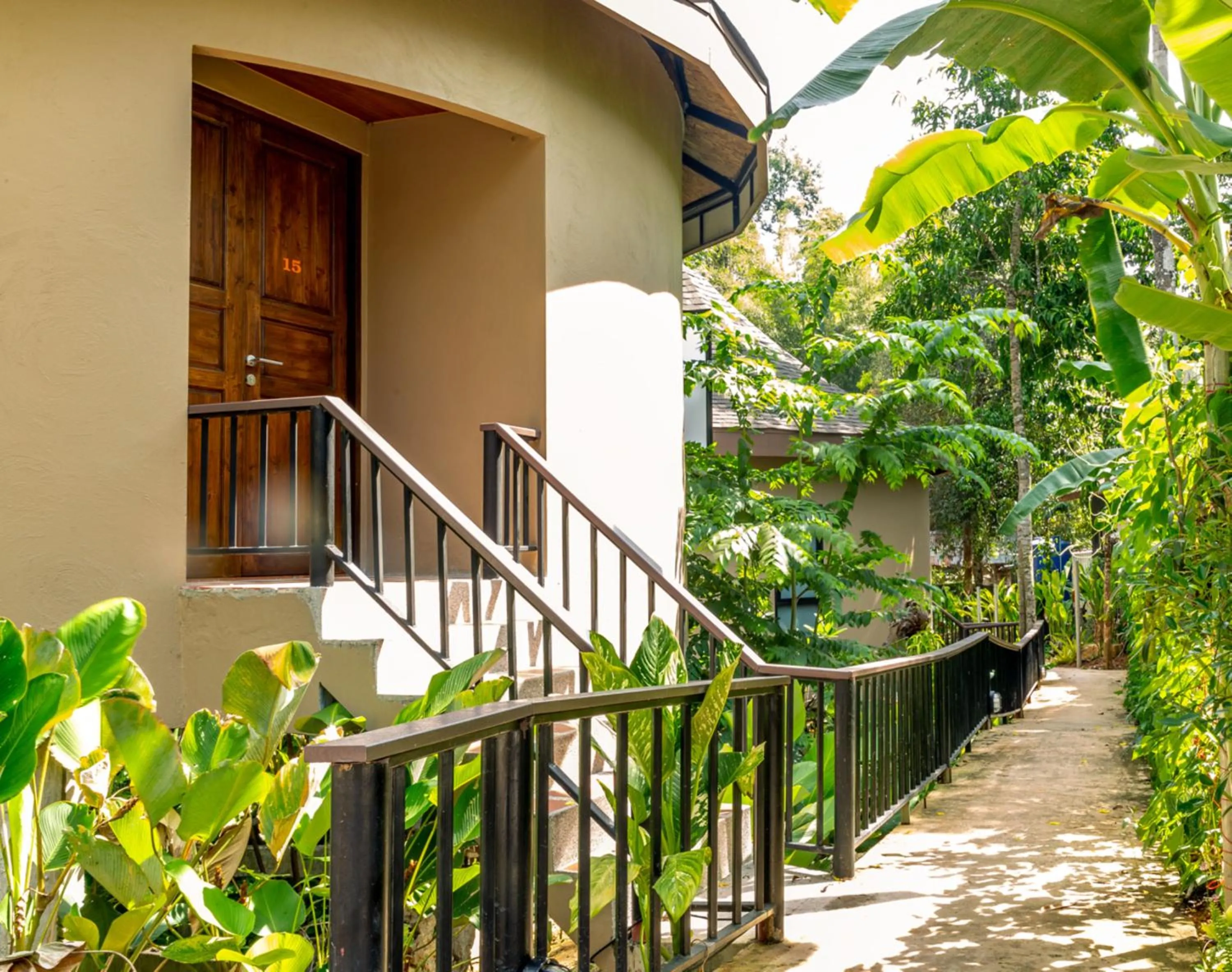 Property building in Rock and Tree House Resort