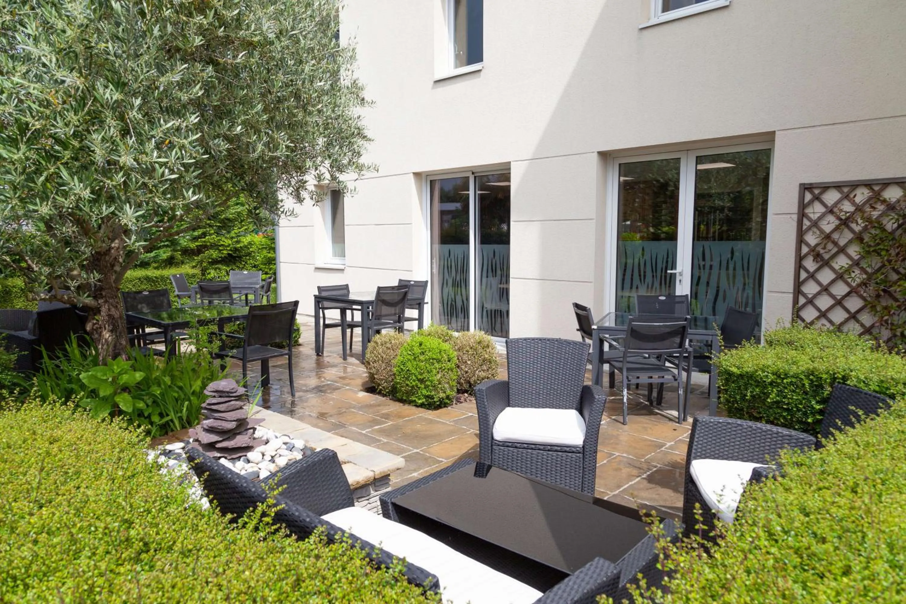 Property building in Brit Hotel Saumur