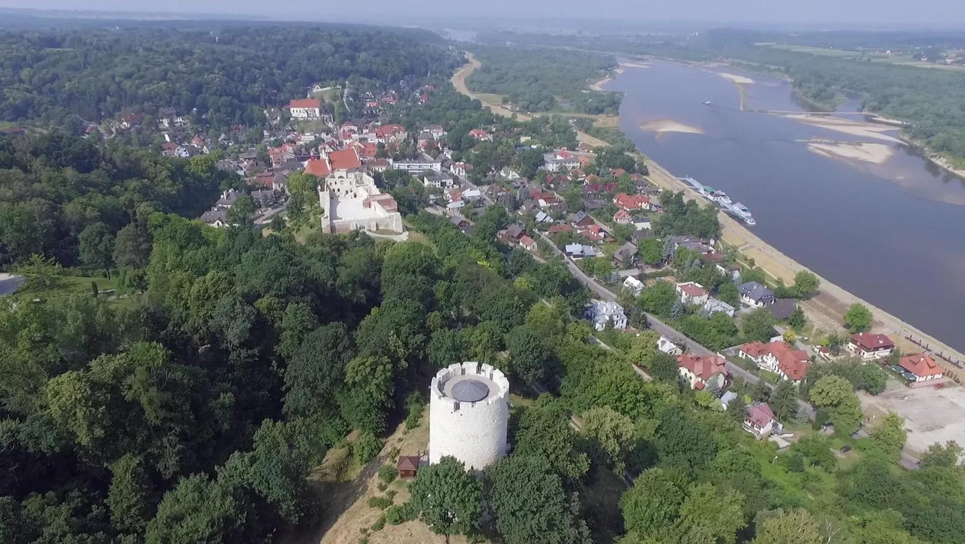 Bird's eye view in Siedlisko Lubicz Stara Chata Kazimierz Dolny