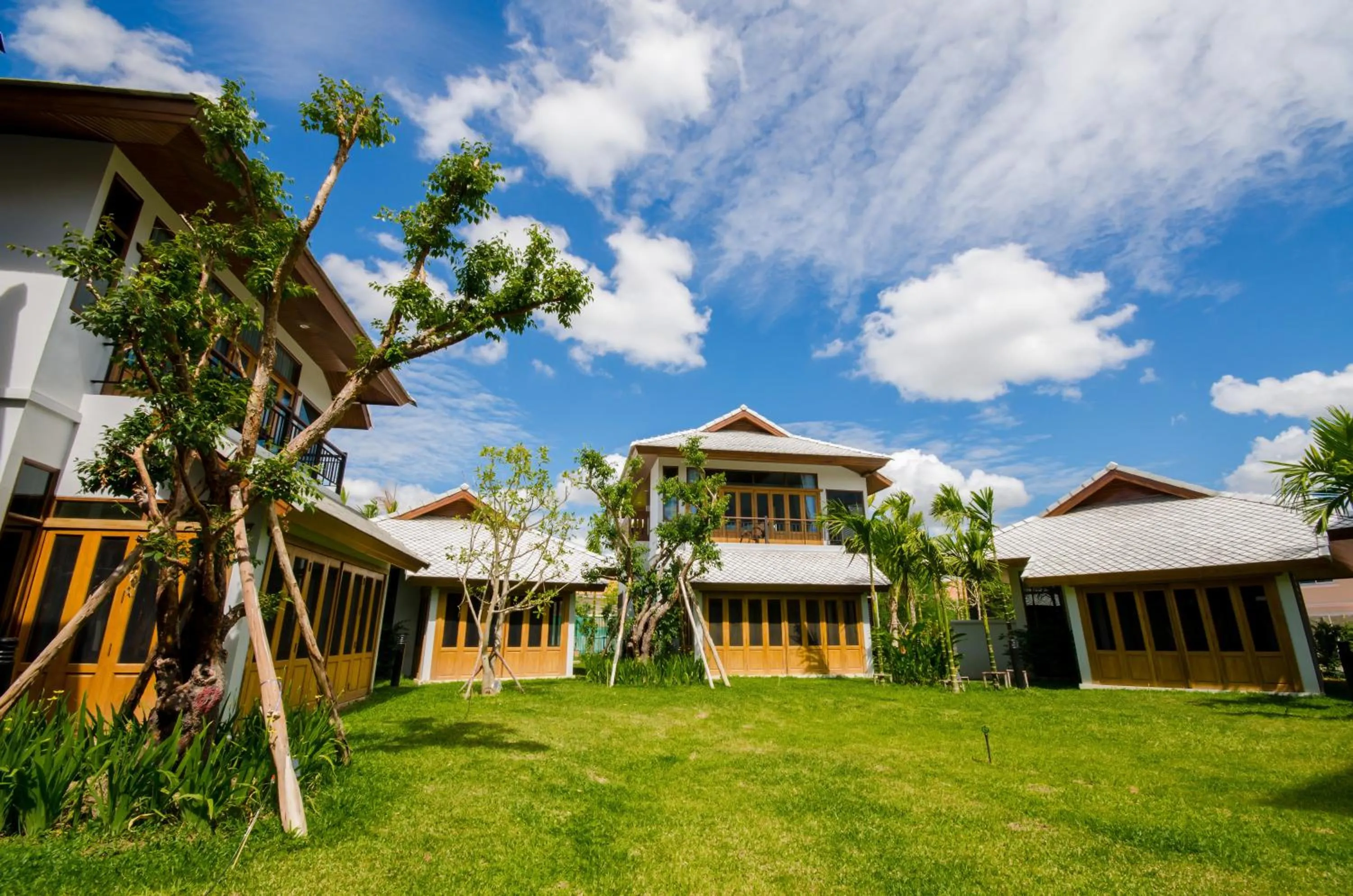 Facade/entrance in Khammon Lanna Resort Chiang Mai