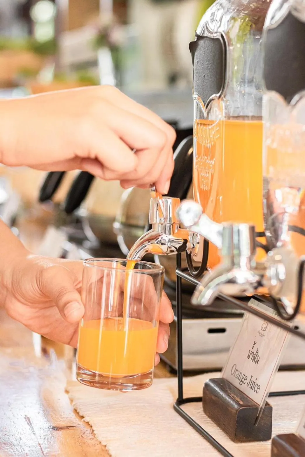 Breakfast in Khammon Lanna Resort Chiang Mai