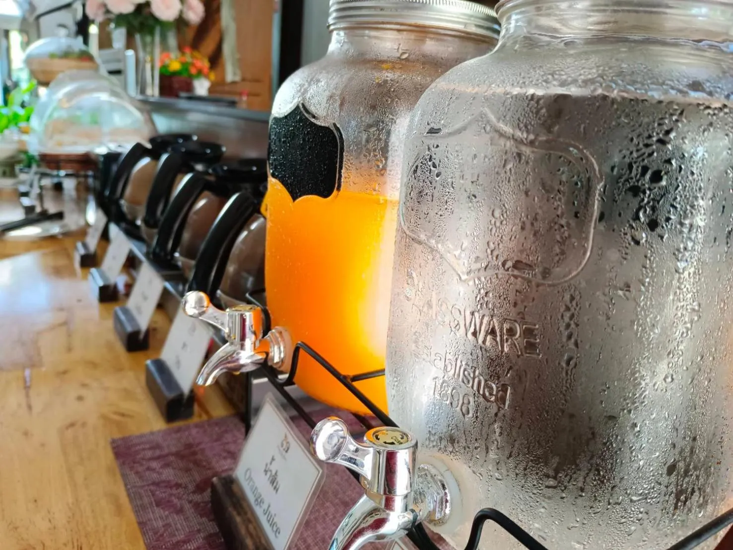 Breakfast in Khammon Lanna Resort Chiang Mai