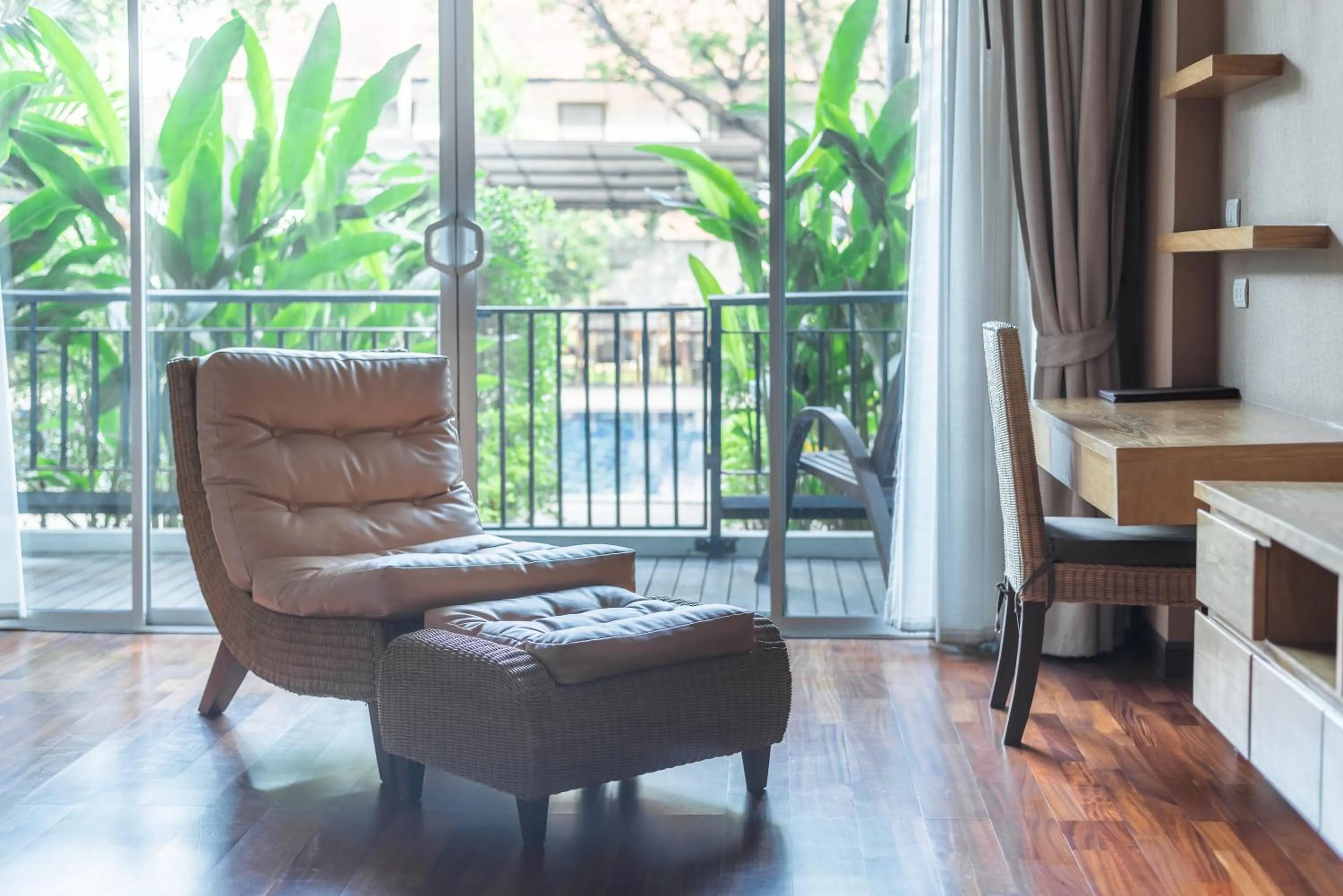 Living room in Khammon Lanna Resort Chiang Mai