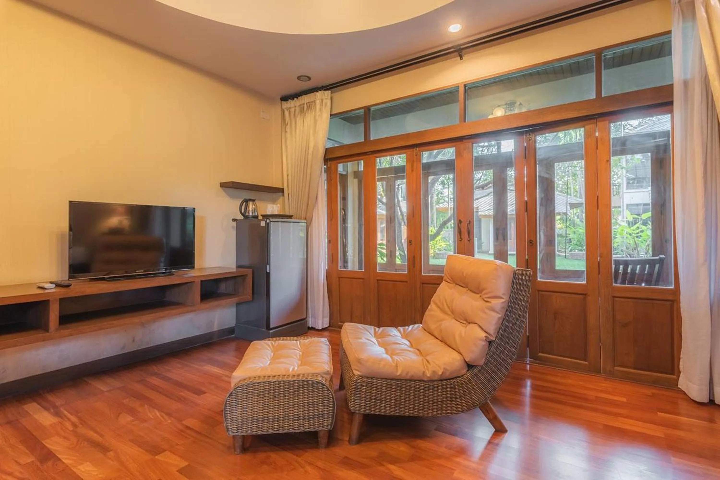 Living room in Khammon Lanna Resort Chiang Mai