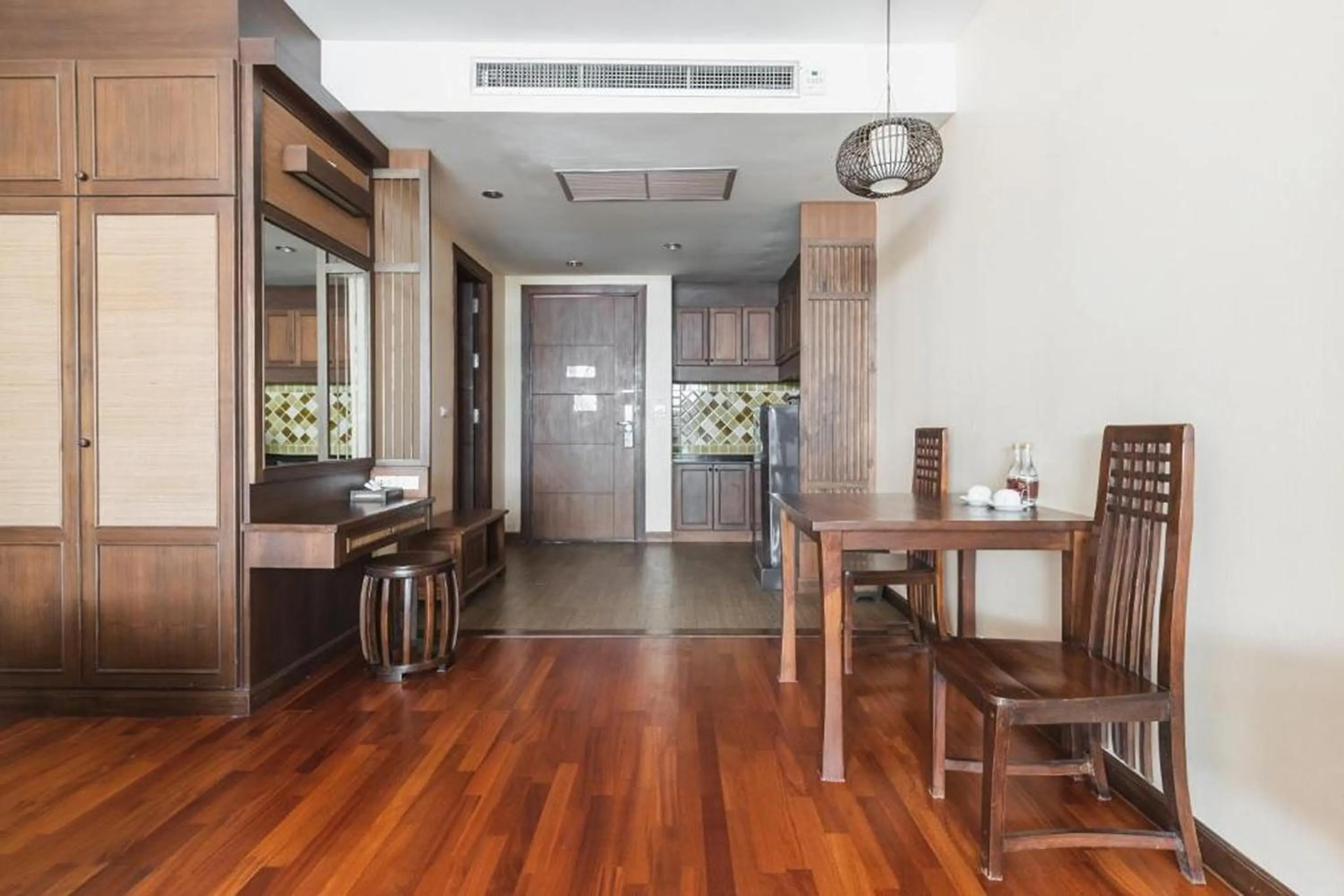 Kitchen or kitchenette in Khammon Lanna Resort Chiang Mai