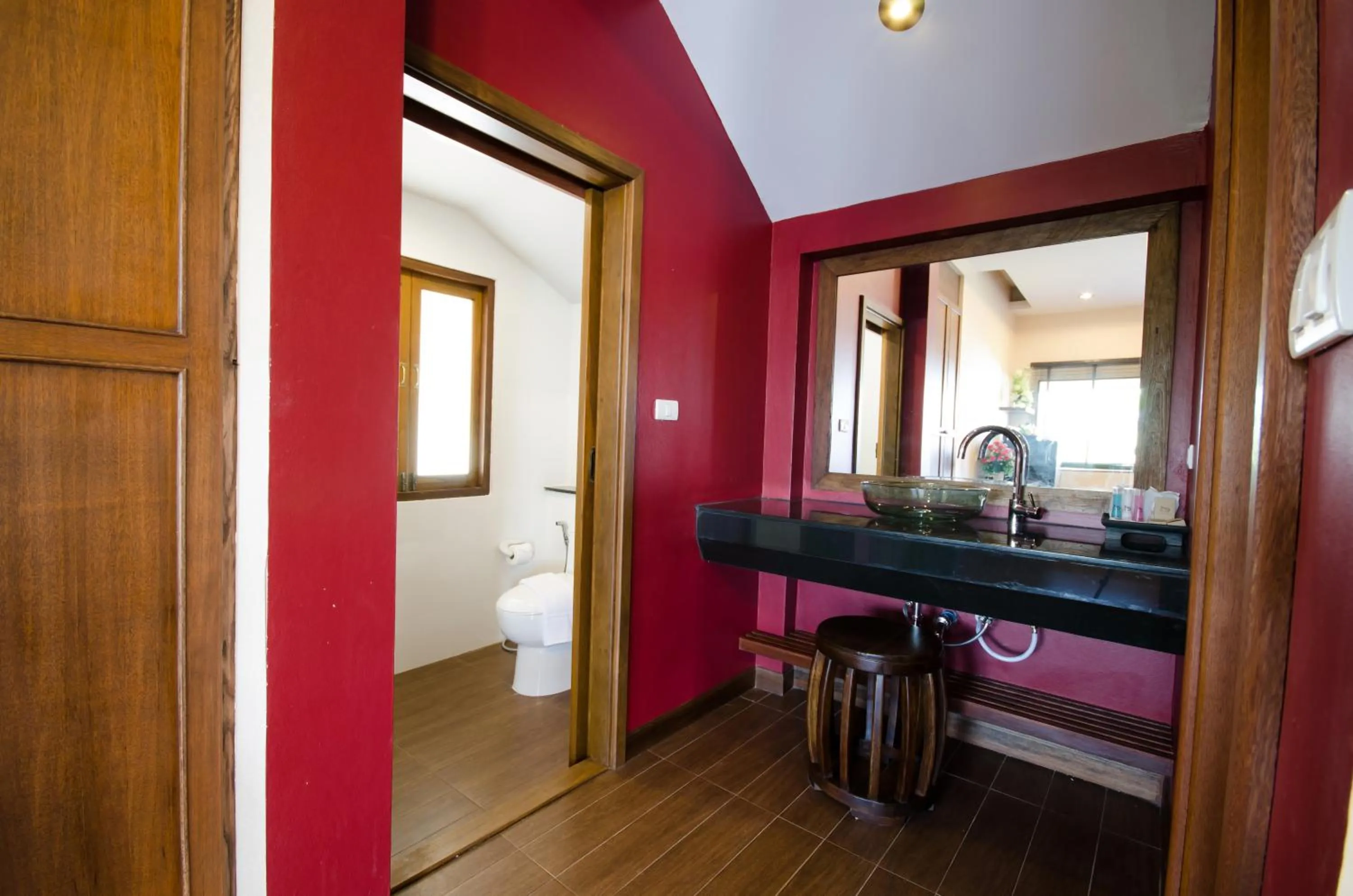 Bathroom in Khammon Lanna Resort Chiang Mai