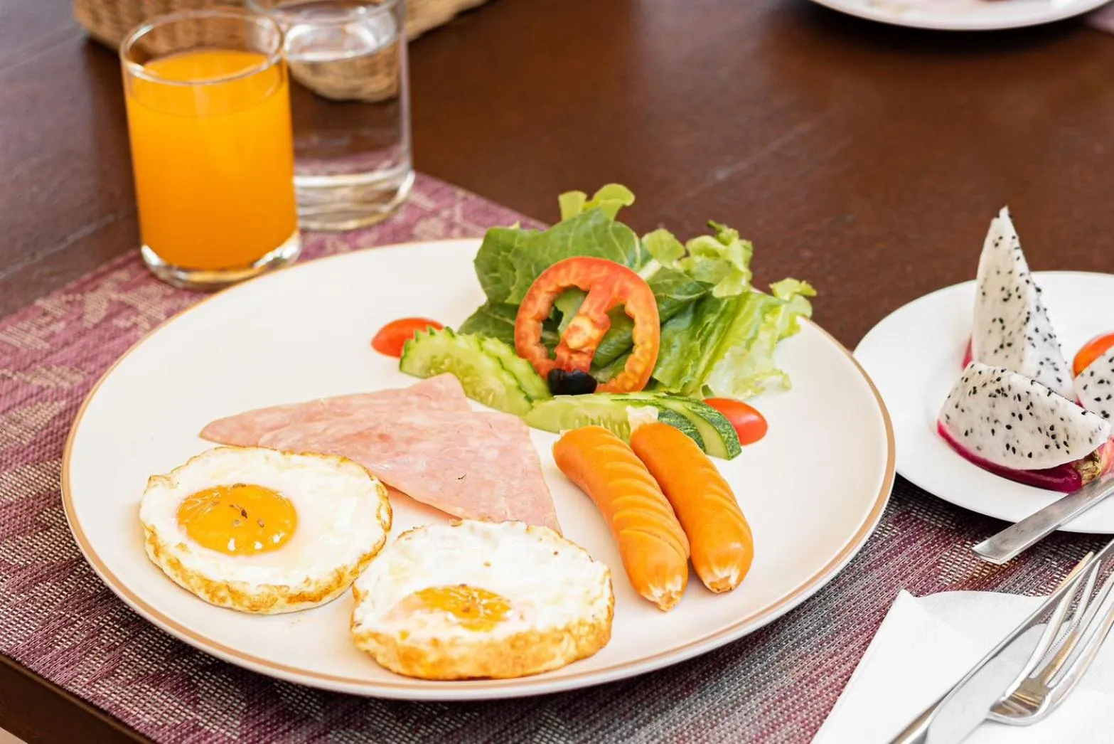 Breakfast in Khammon Lanna Resort Chiang Mai