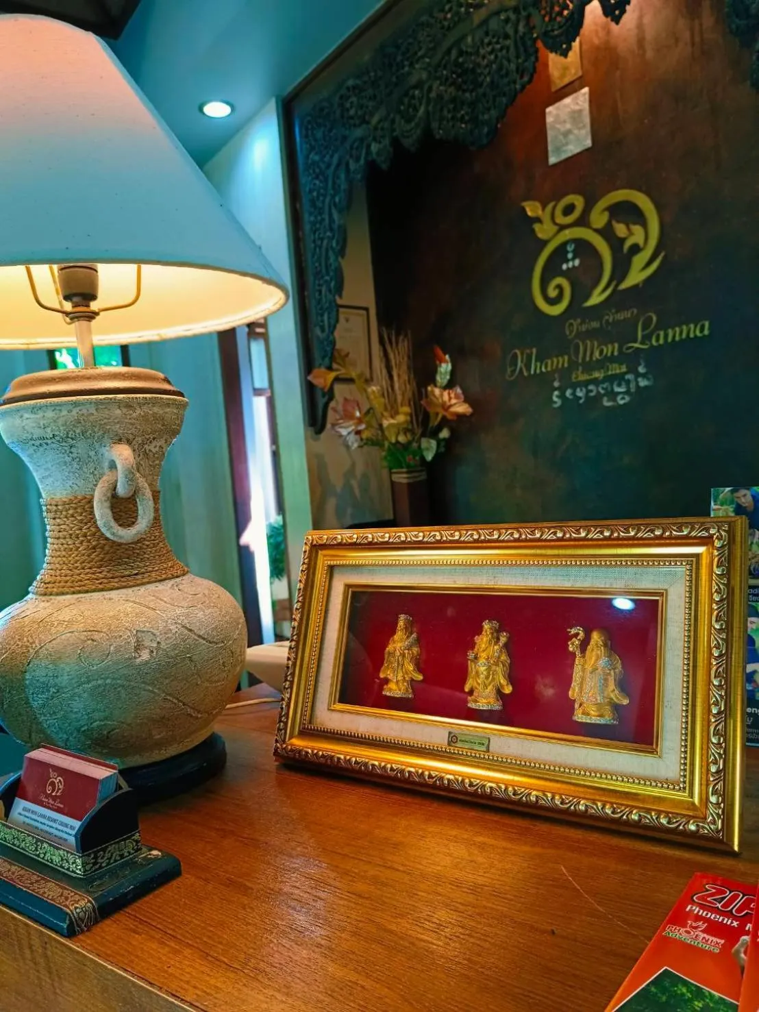 Lobby or reception in Khammon Lanna Resort Chiang Mai