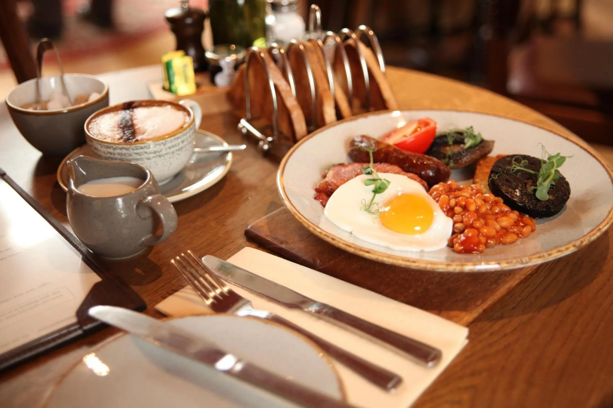 Breakfast in Y Capel Guest House