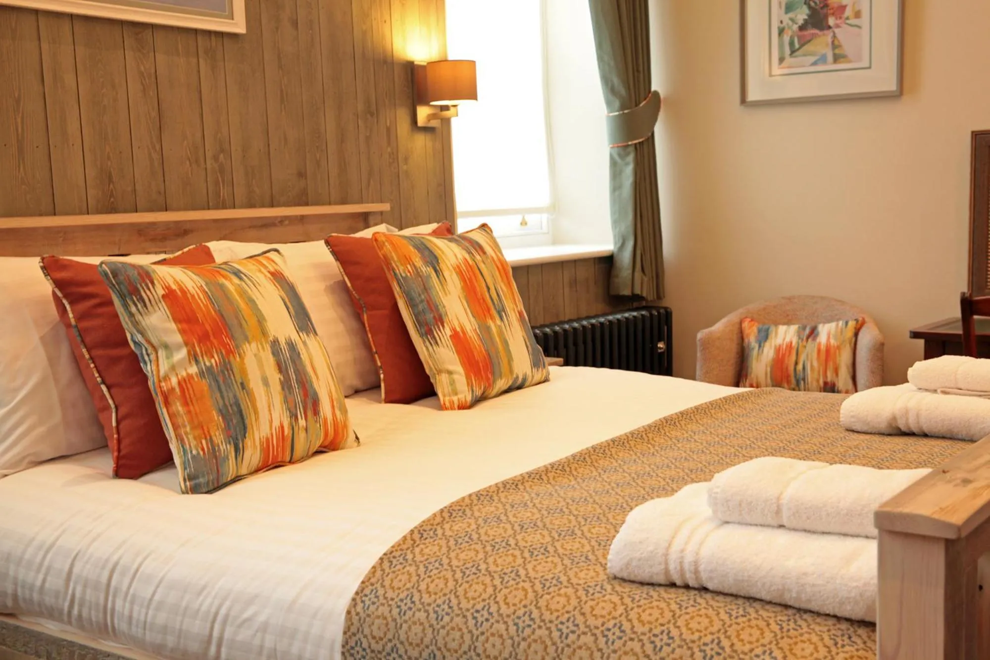 Bed in Y Capel Guest House