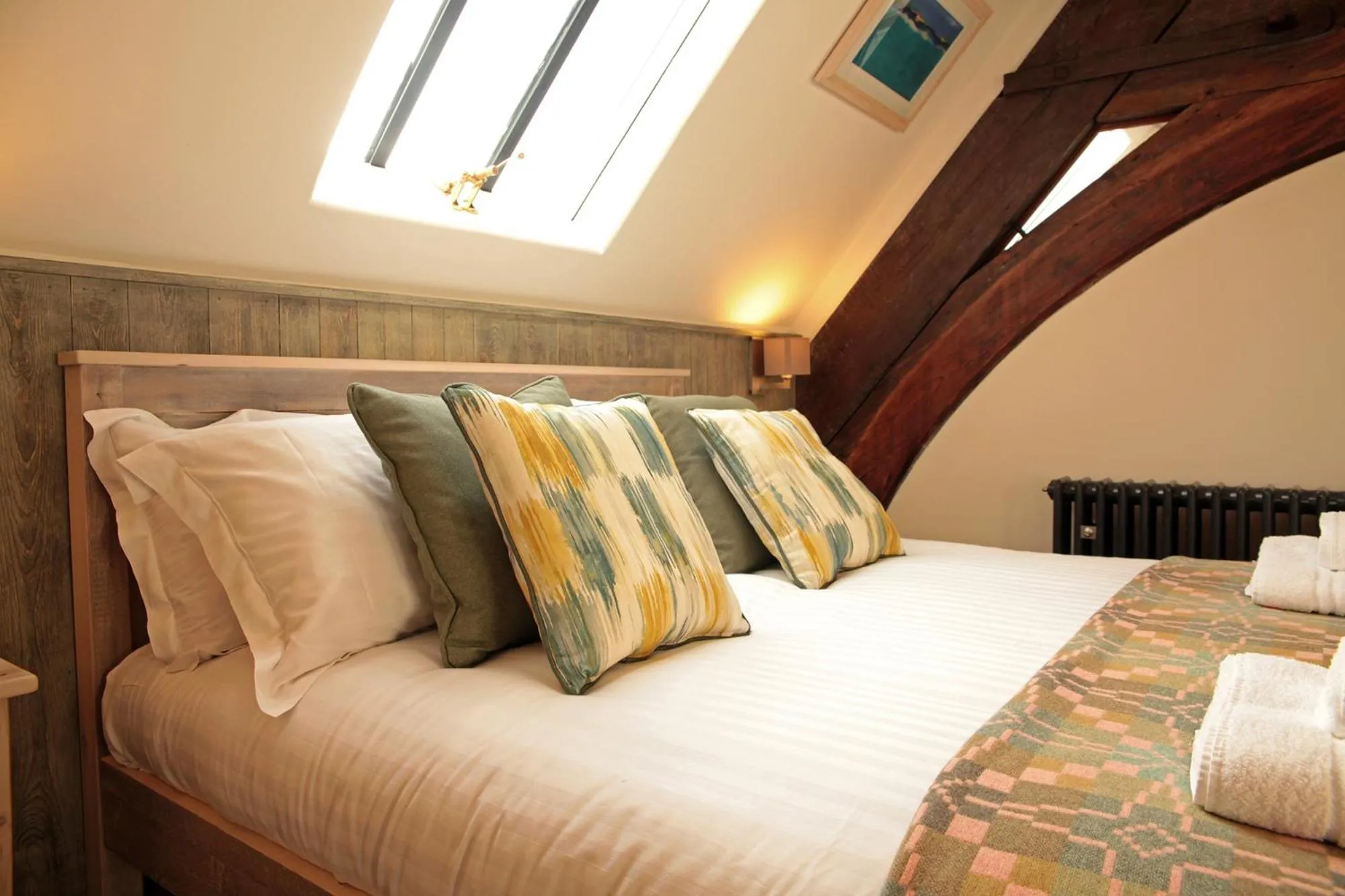 Bed in Y Capel Guest House