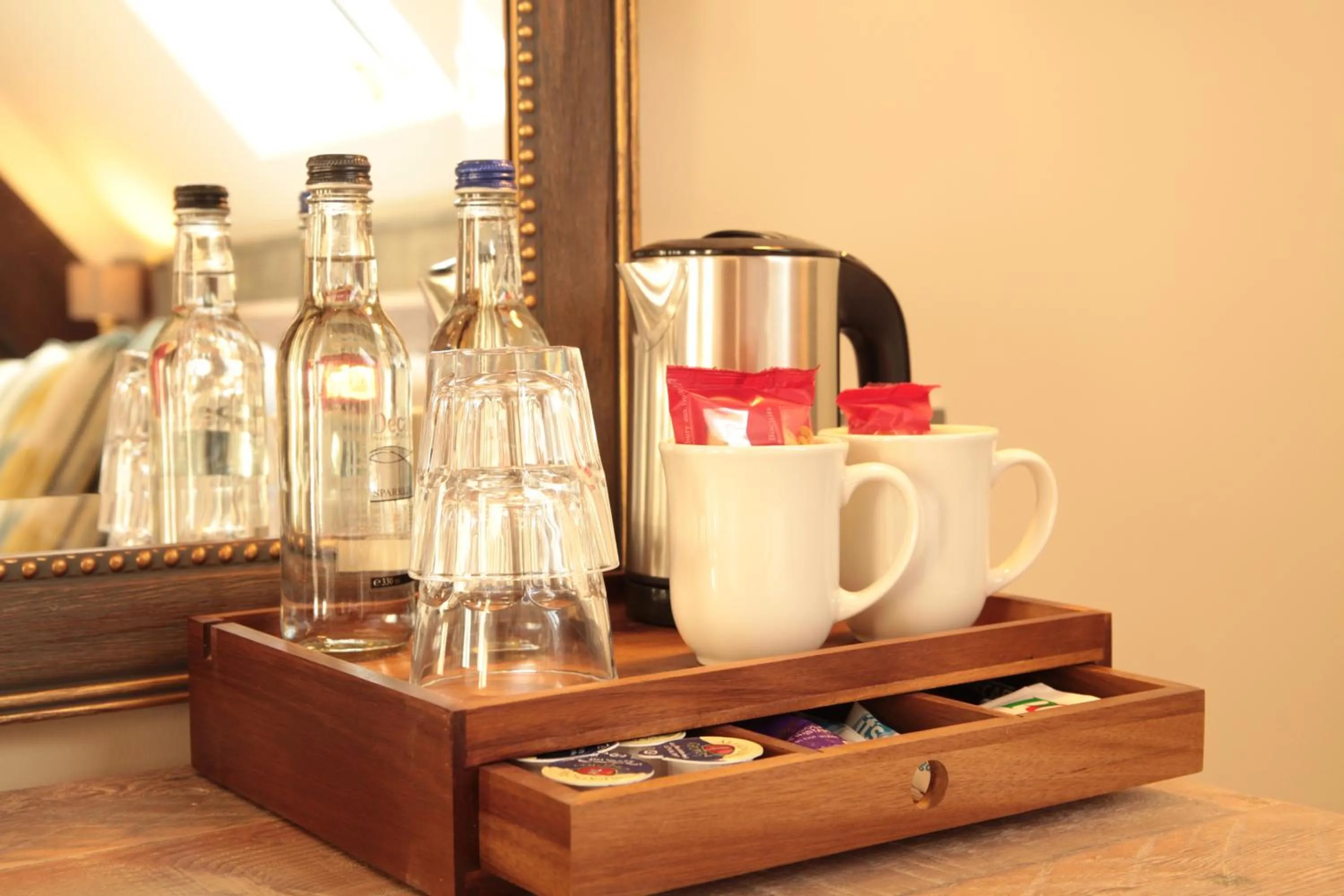 Coffee/tea facilities in Y Capel Guest House