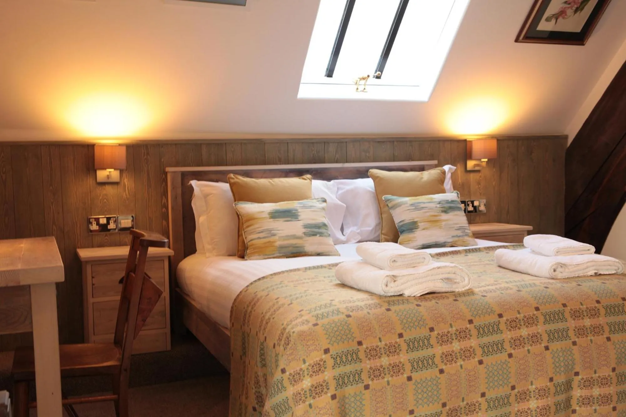 Bedroom, Bed in Y Capel Guest House