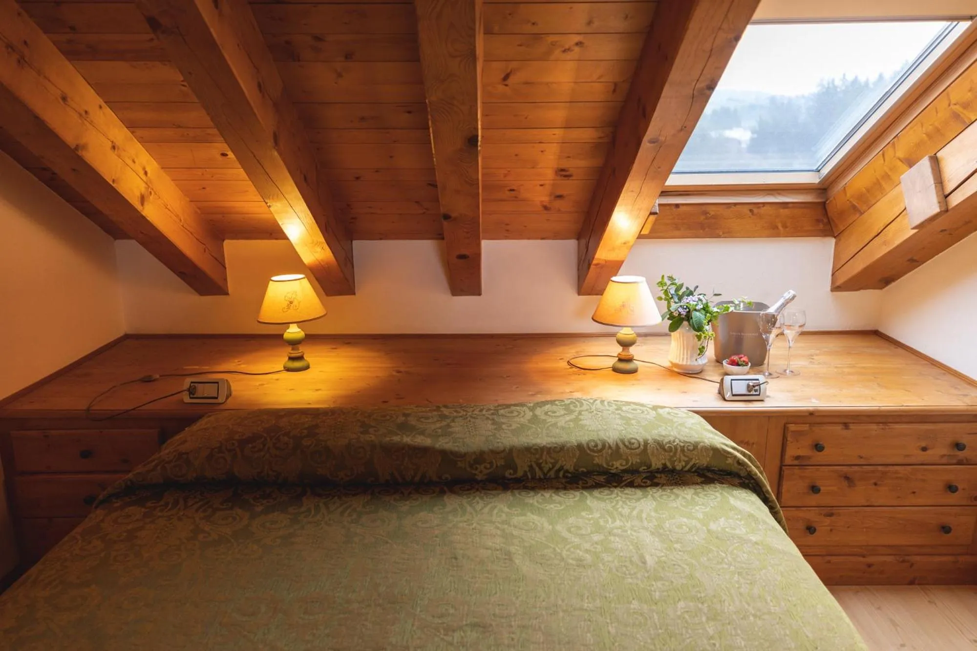 Bed in Hotel Europa Residence