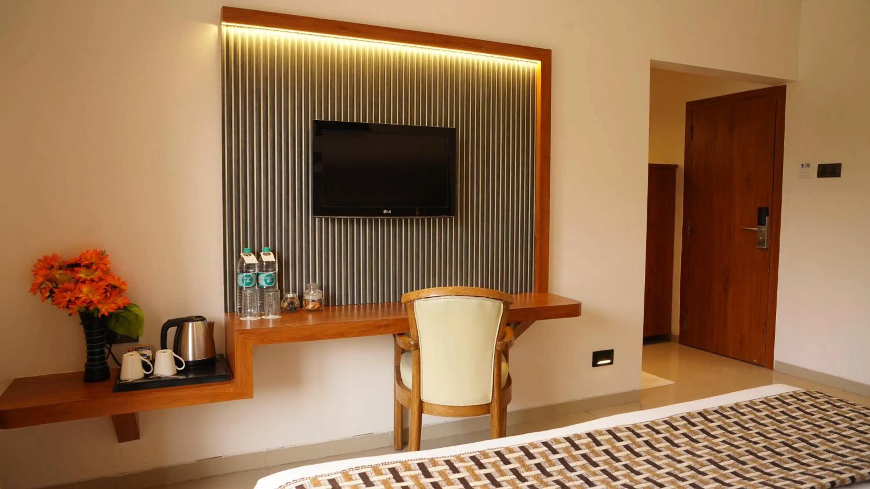 TV and multimedia in Hotel Ganpati Palace Shirdi Newly Renovated