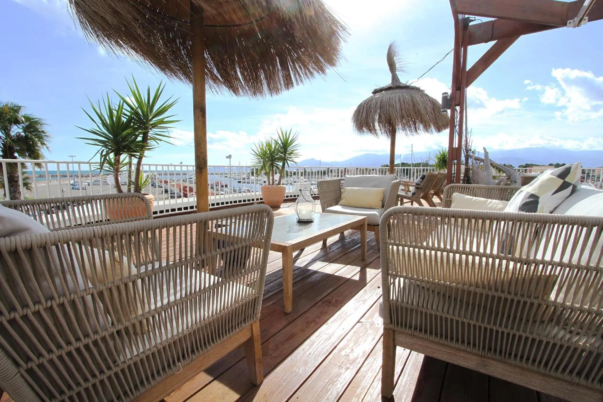 Sea view in Bleu Mer Duplex & Suites