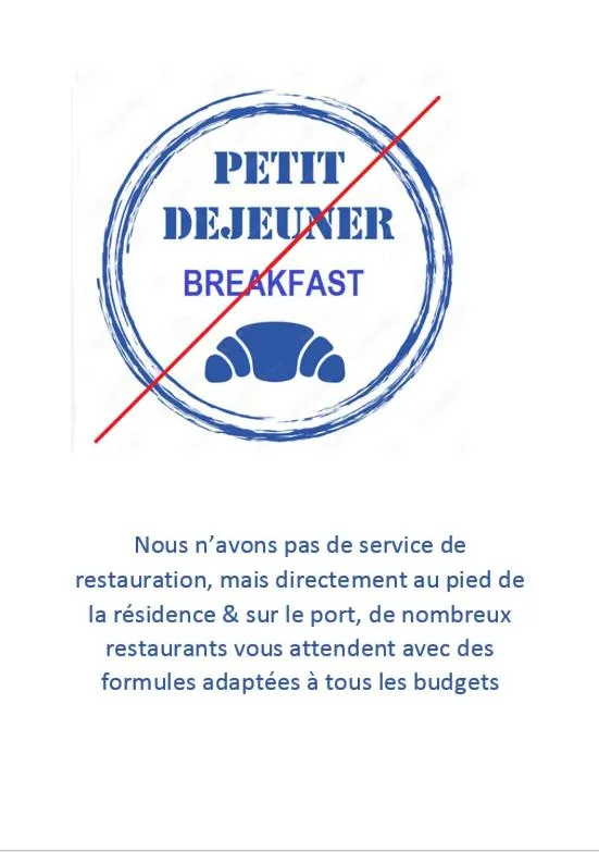 Breakfast in Bleu Mer Duplex & Suites