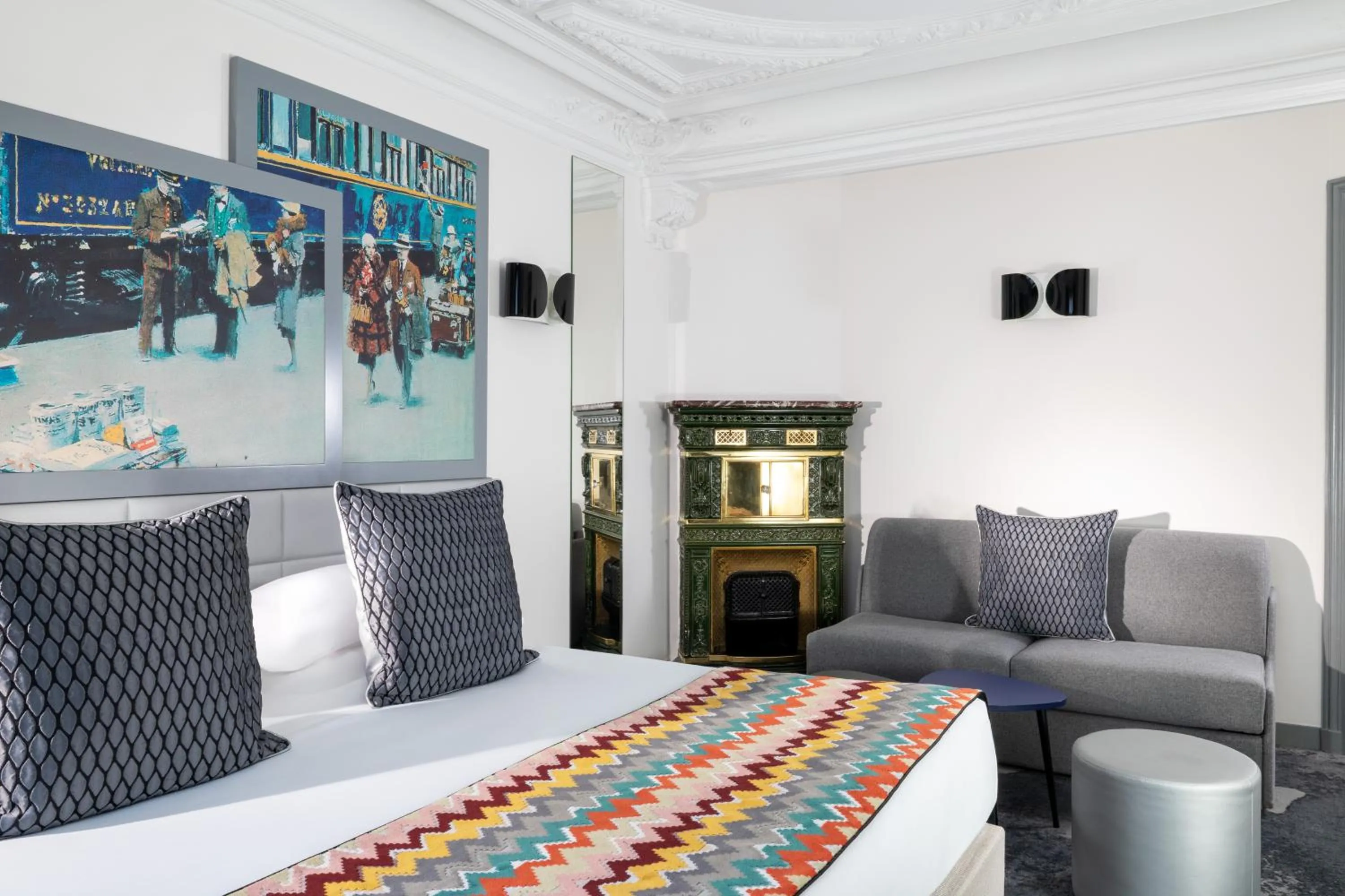 Bedroom, Bed in Palym