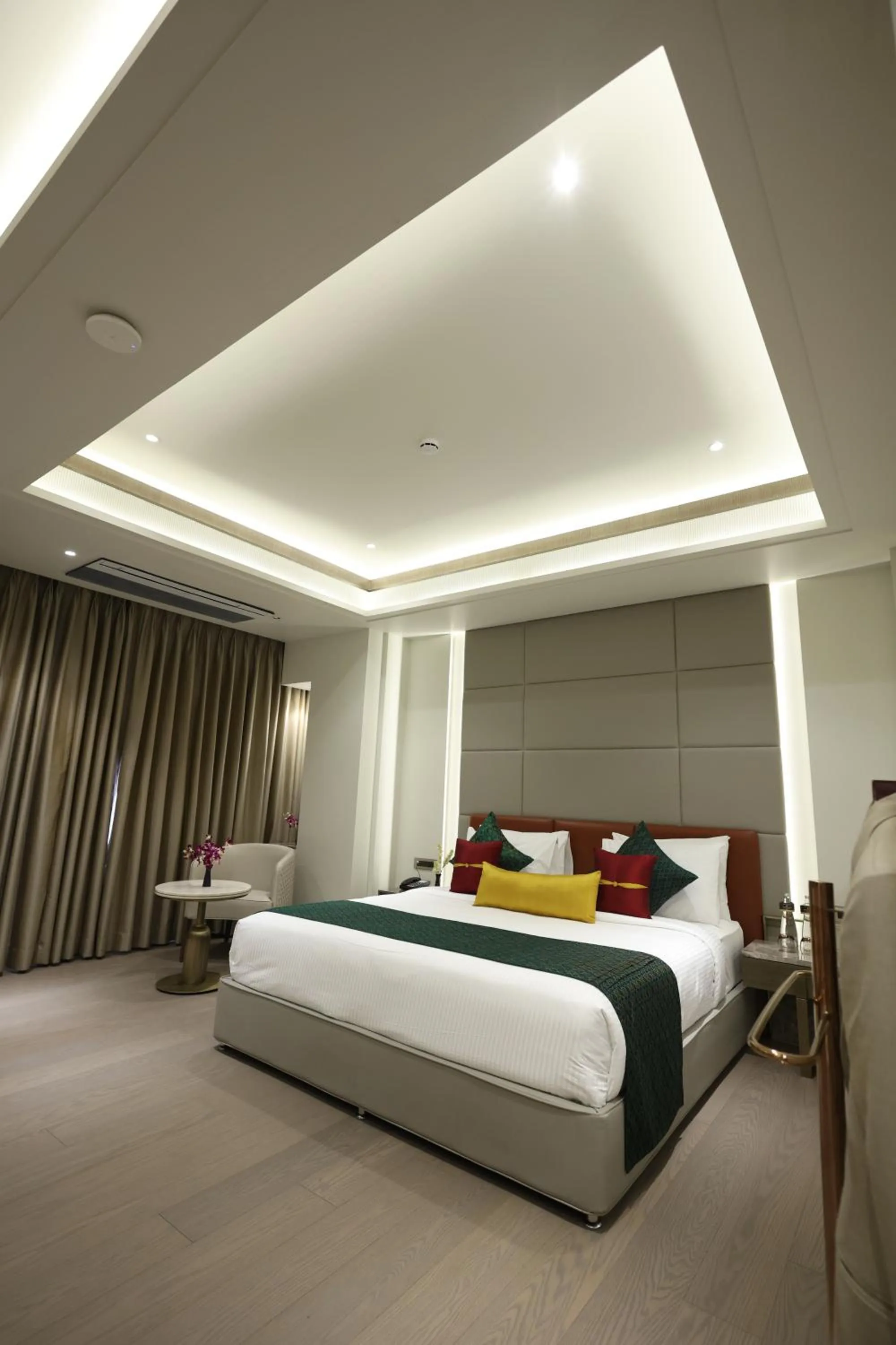 Bed in MARIGOLD-Newly Renovated Hotel