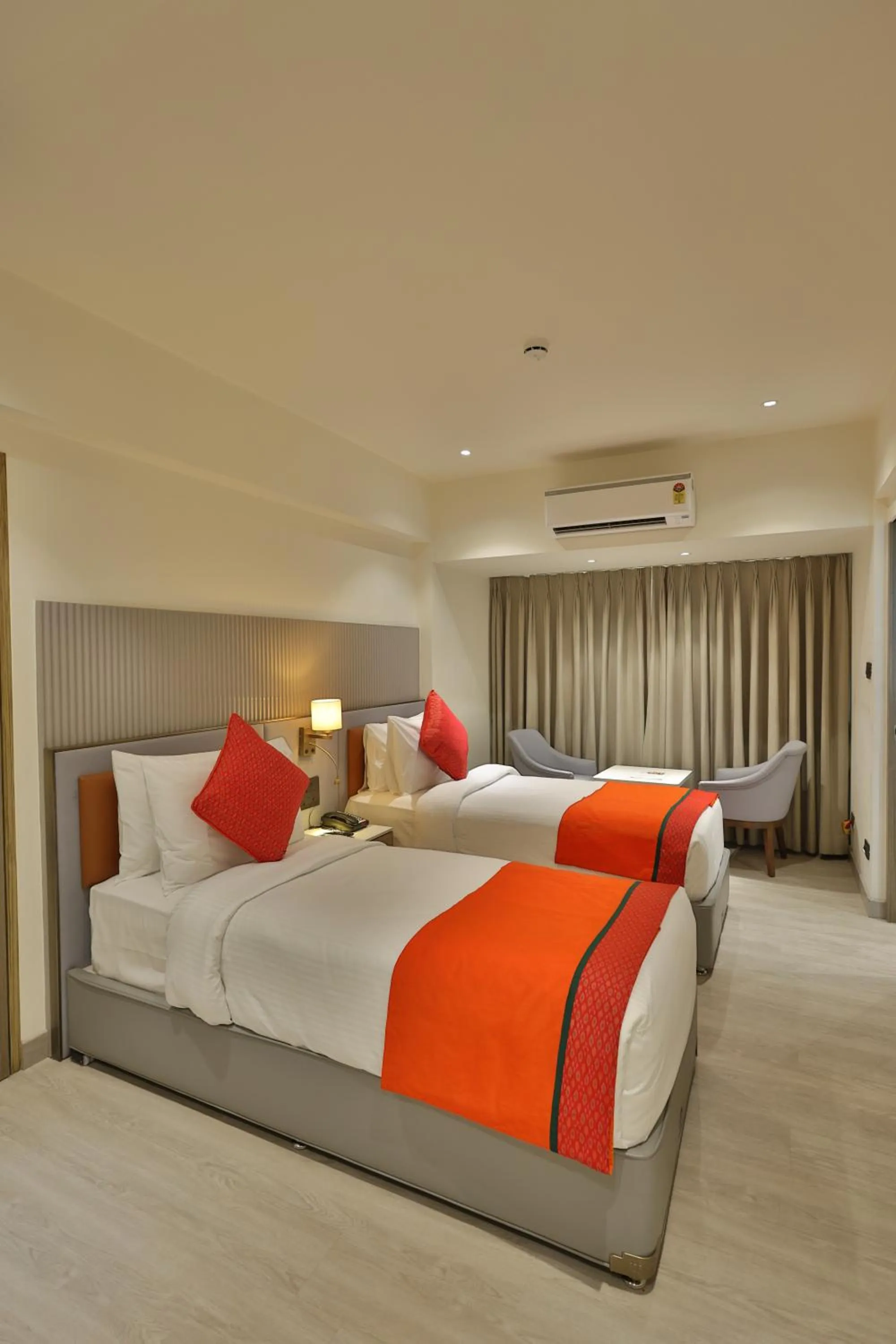 Bed in MARIGOLD-Newly Renovated Hotel