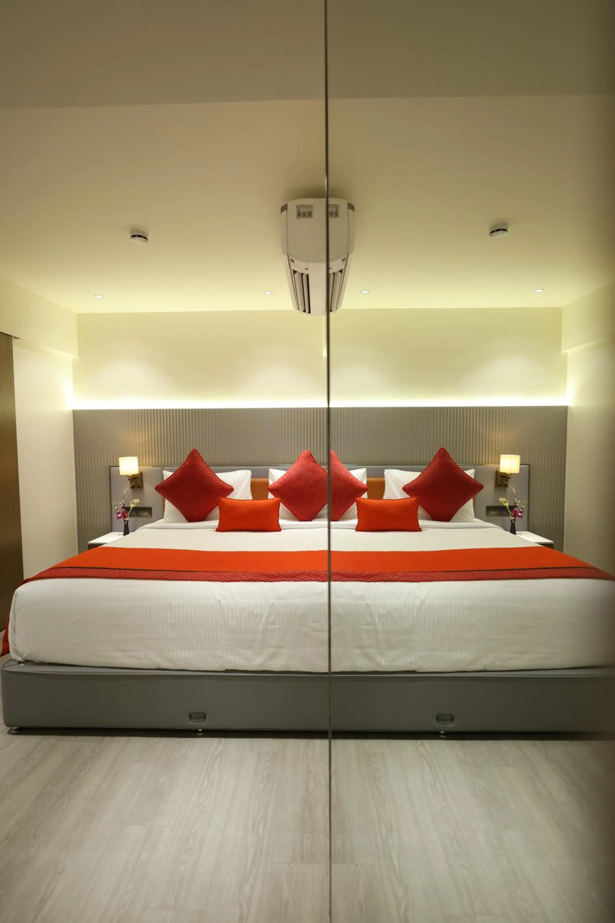 Bed in MARIGOLD-Newly Renovated Hotel