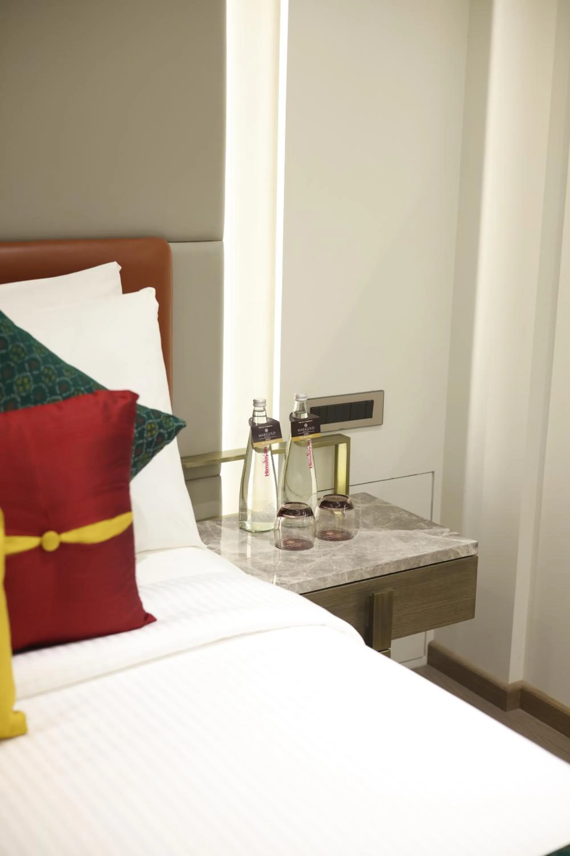 Bed in MARIGOLD-Newly Renovated Hotel