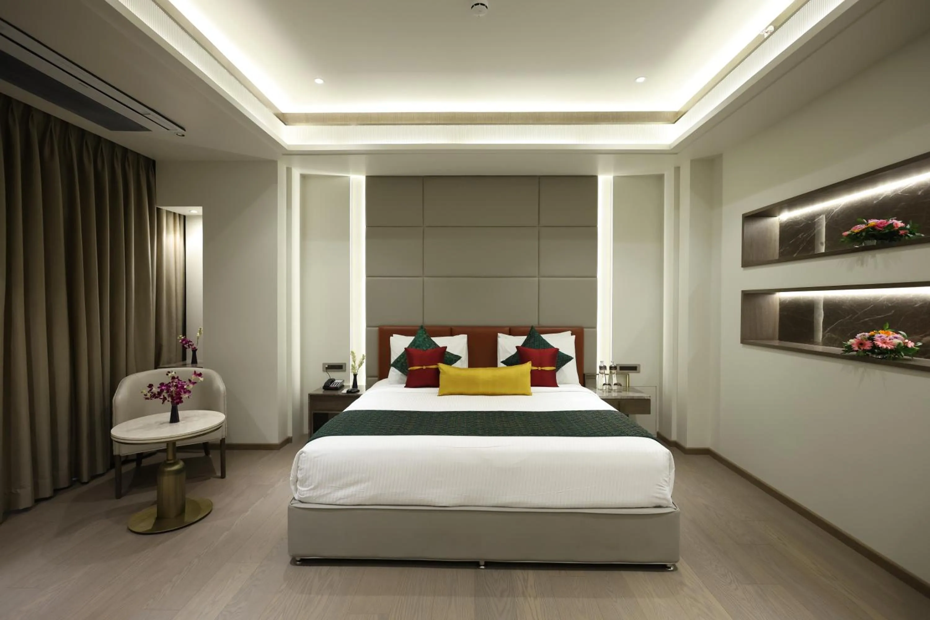 Bed in MARIGOLD-Newly Renovated Hotel