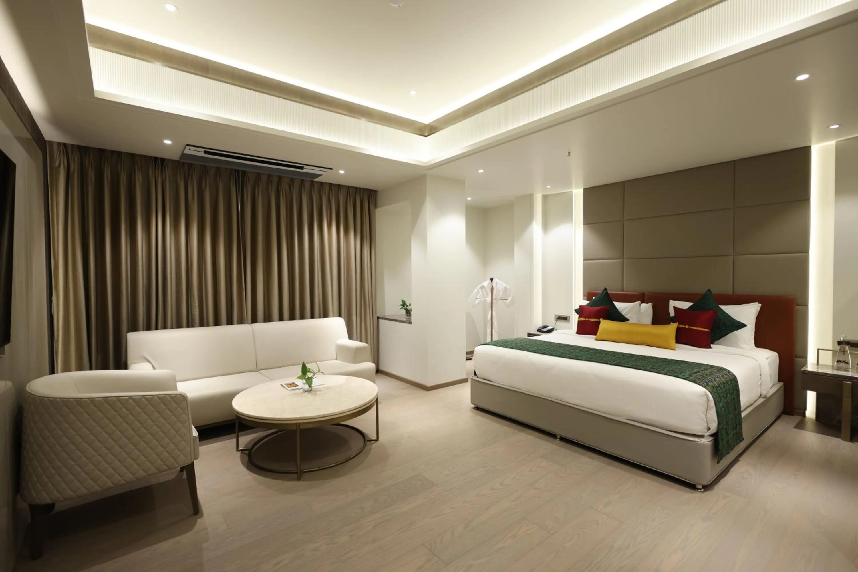 Bed in MARIGOLD-Newly Renovated Hotel