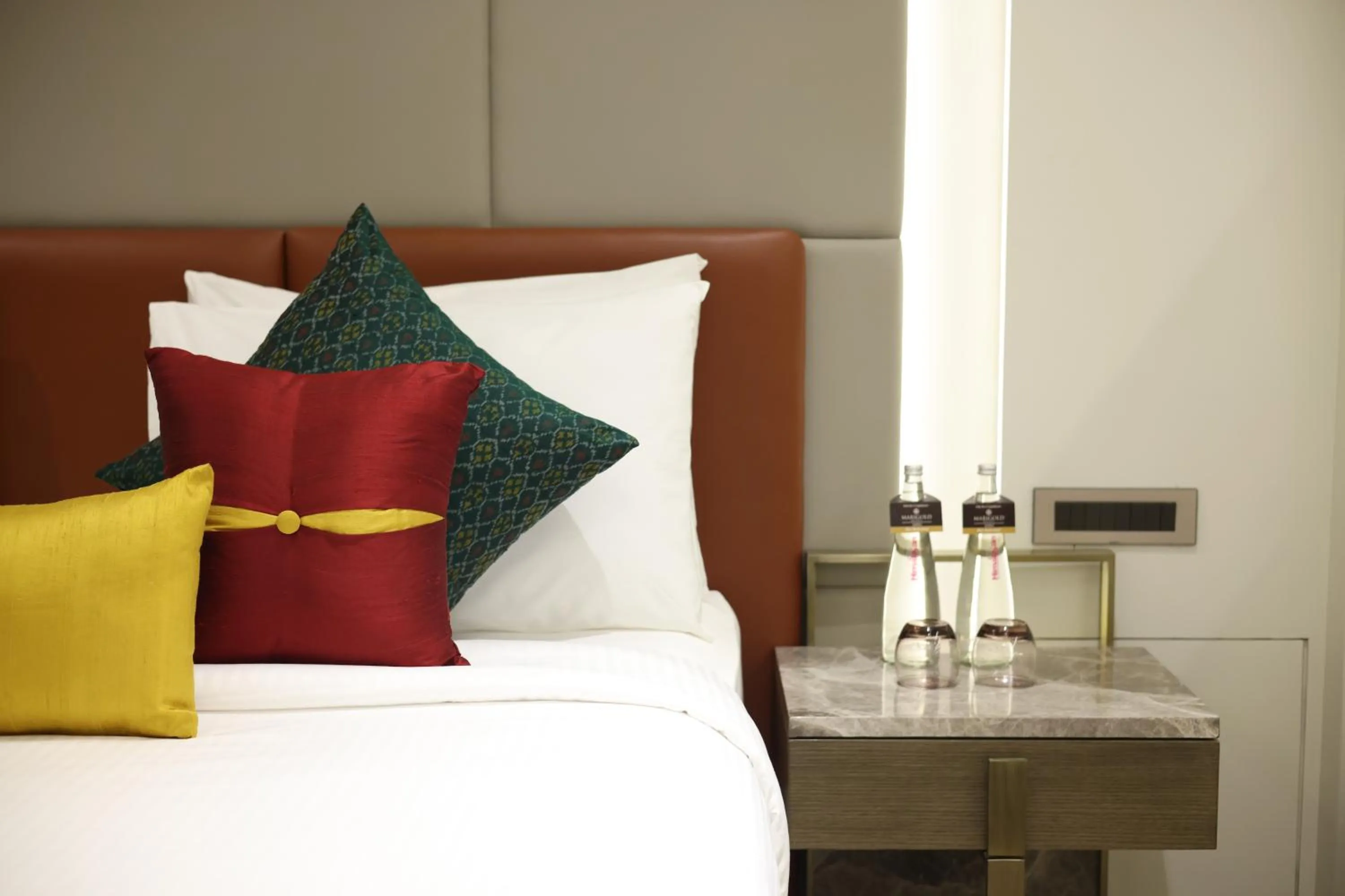 Bed in MARIGOLD-Newly Renovated Hotel