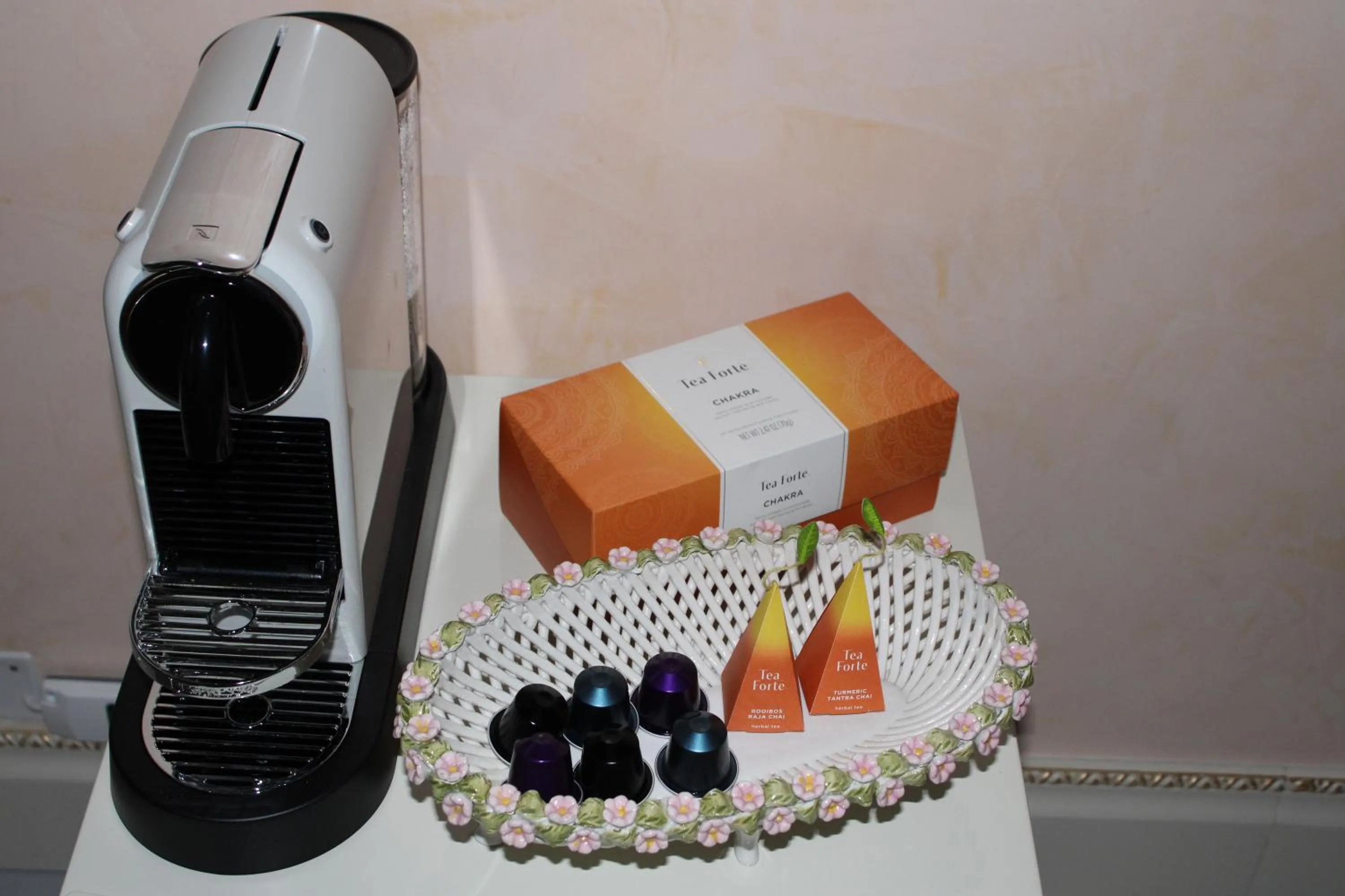 Coffee/tea facilities in FD Luxury rooms